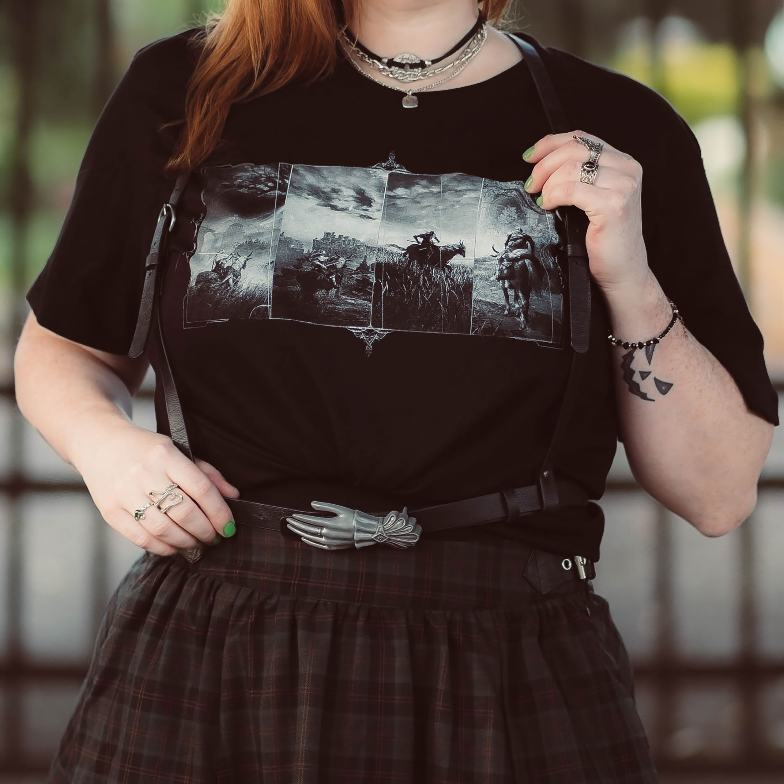 T-shirt Frames per fan di Elden Ring
