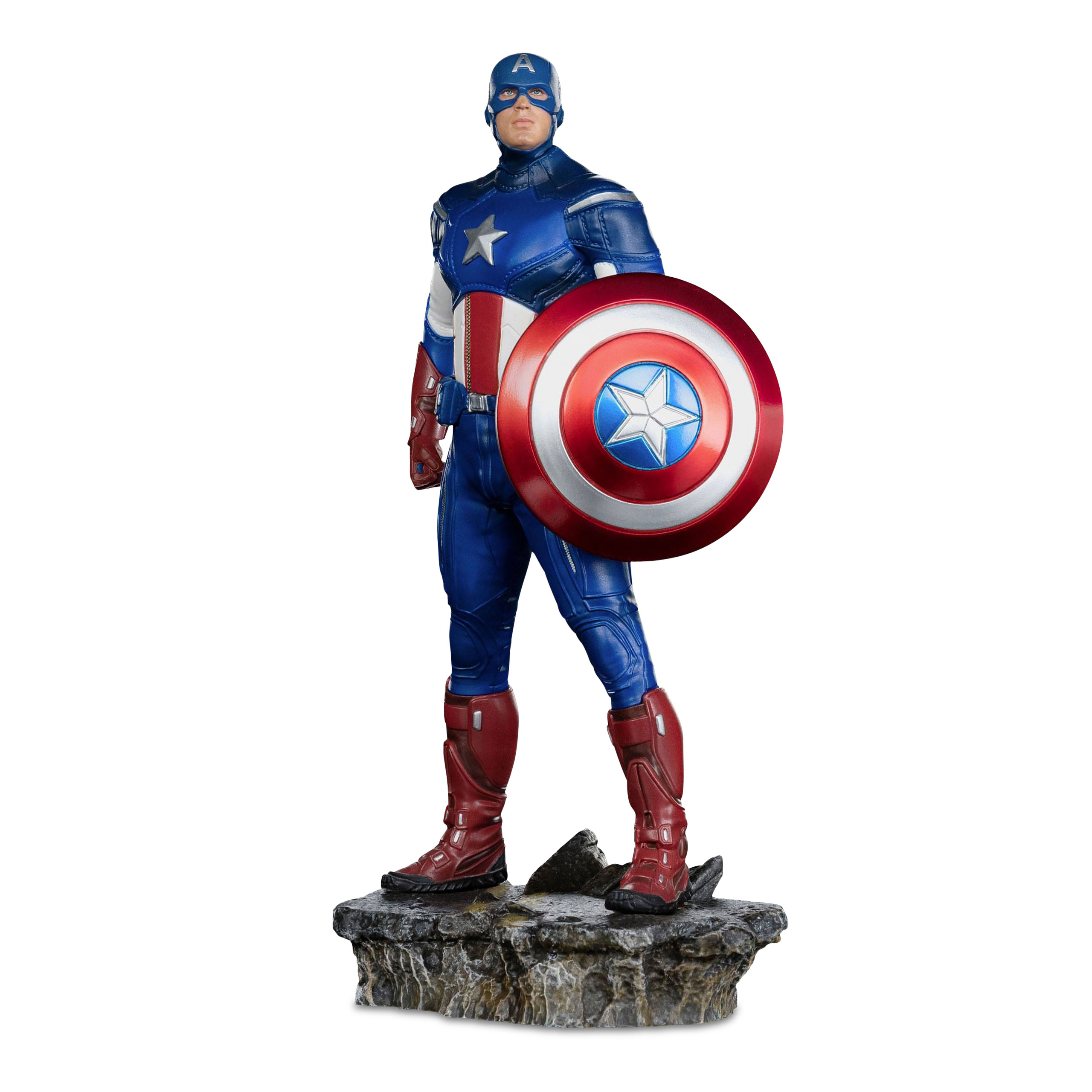 Captain America - La Saga de l'Infini Bataille de NY Statue d'Art à l'Echelle BDS 1:10
