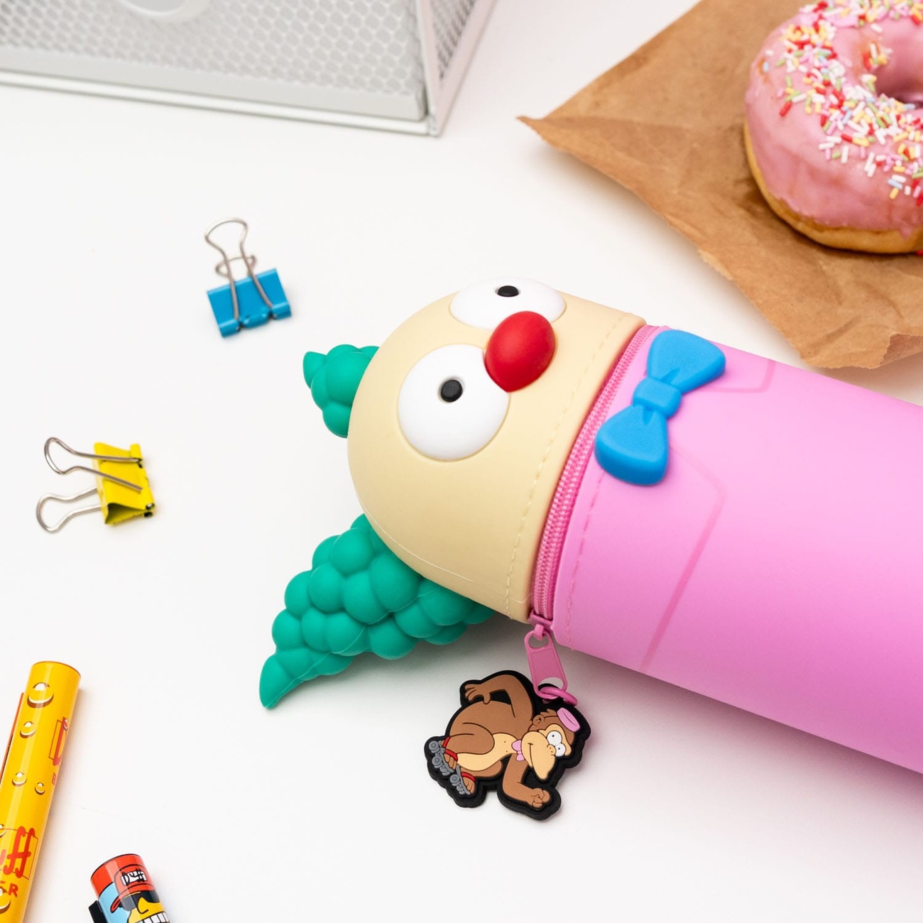 Die Simpsons 3D Stifte-Etui Krusty der Clown