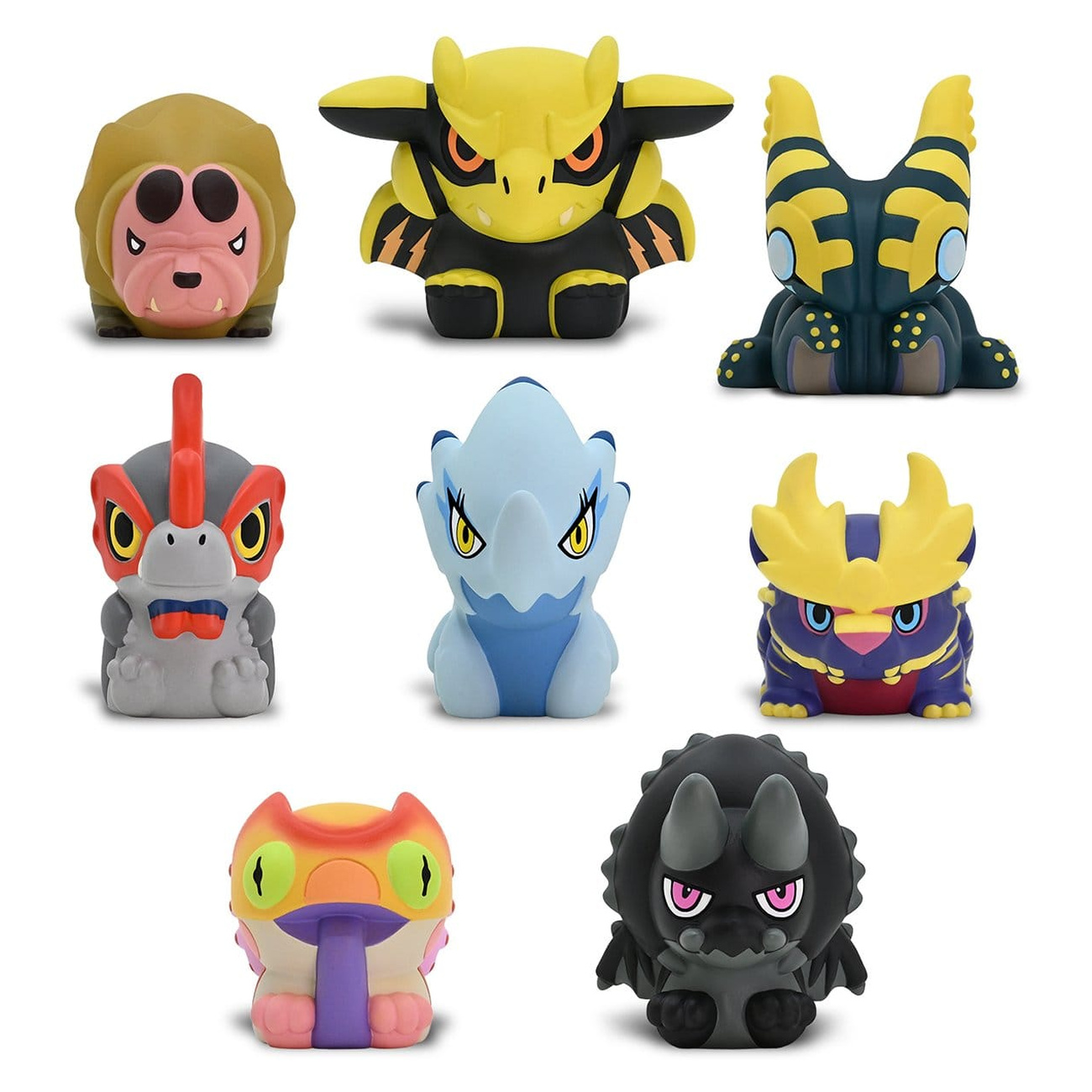 Monster Hunter - Capcom Figure Builder Mystery Vingerpoppetjes Display