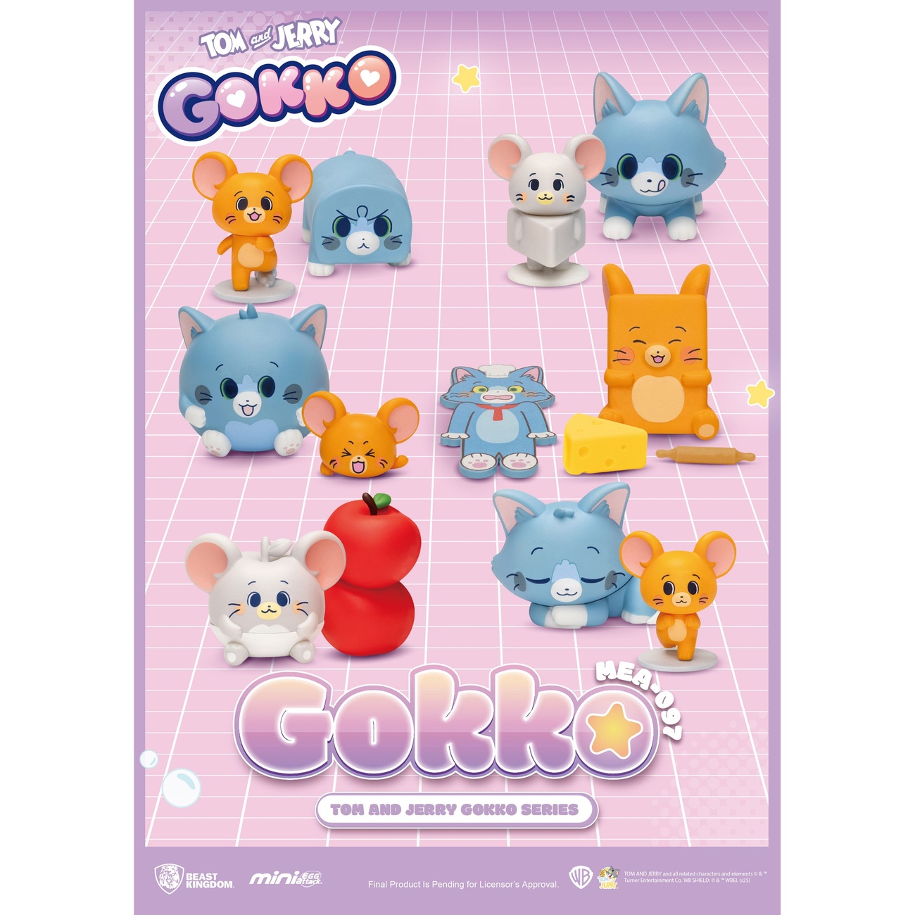 Tom & Jerry Gokko Series Figures Blind Box (6)