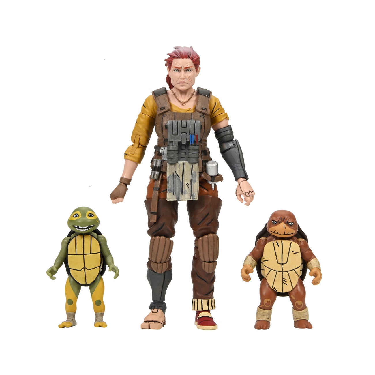 Teenage Mutant Ninja Turtles (The Last Ronin The Lost Years) action figure Grammy April with Baby Yi & Moja 18 cm