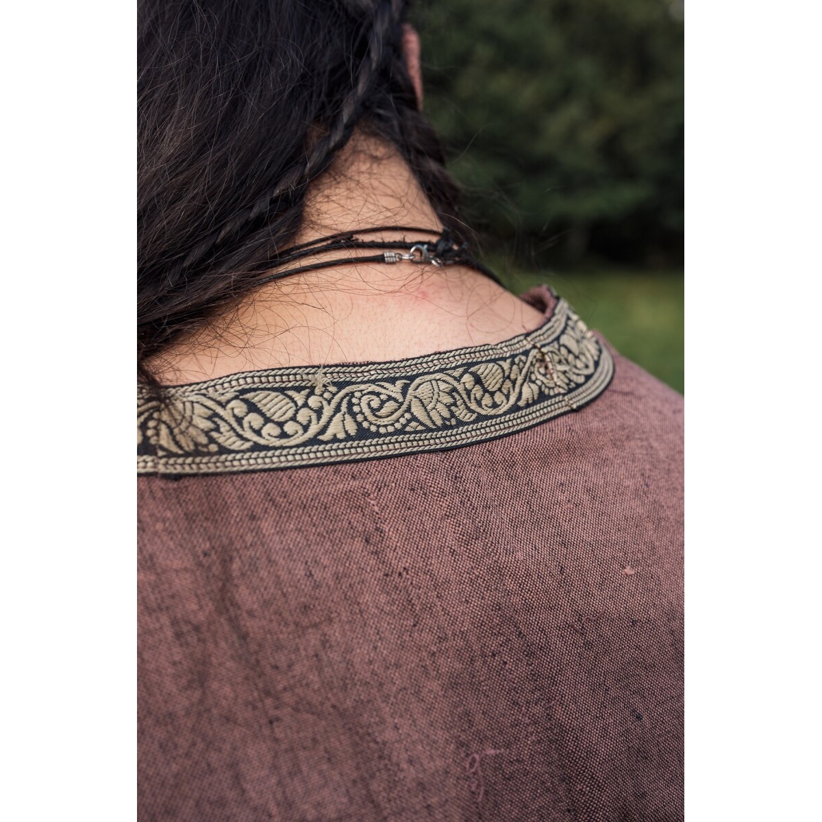Medieval Short-Sleeve Tunic Richard chestnut