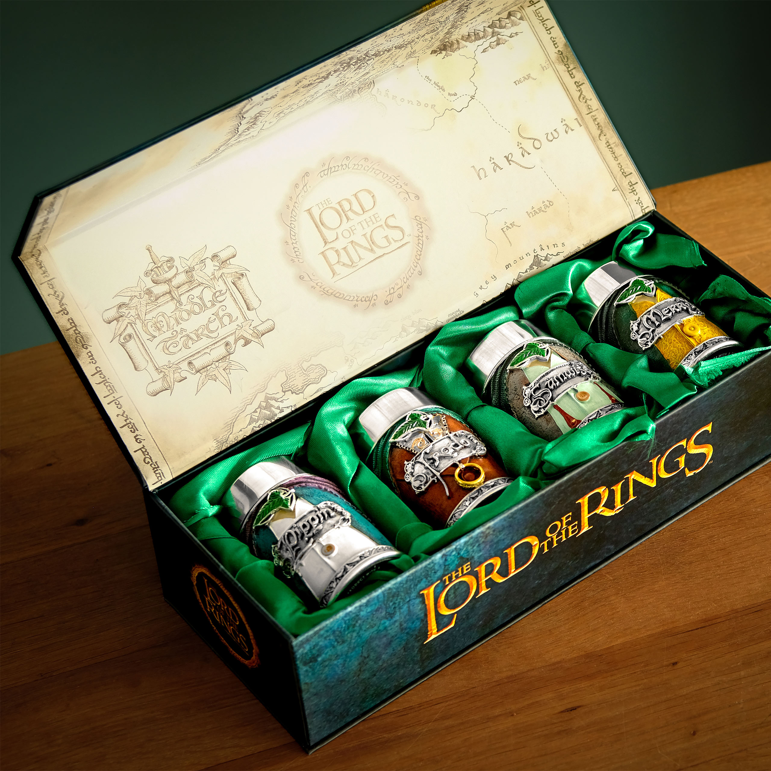 Lord of the Rings - Hobbits Cup Set 4-piece