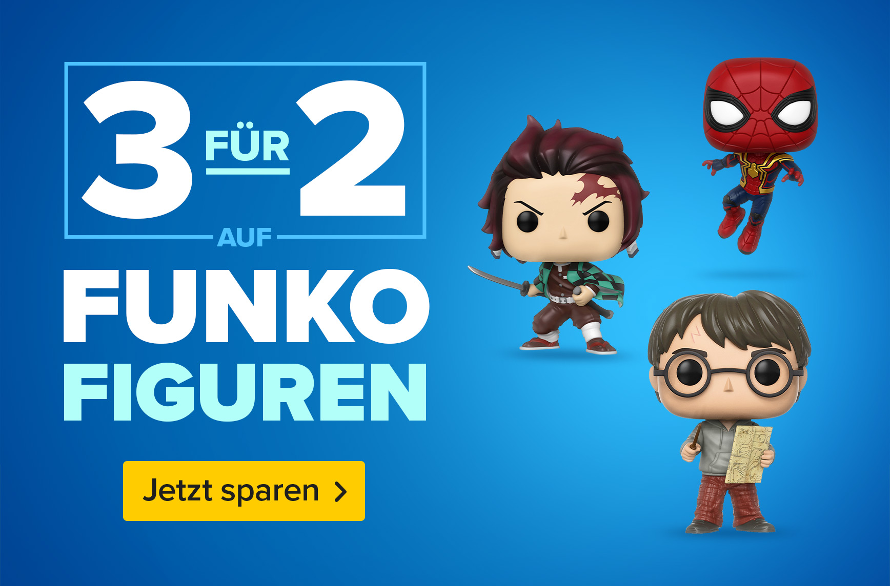 3 für 2 auf Funko Figuren