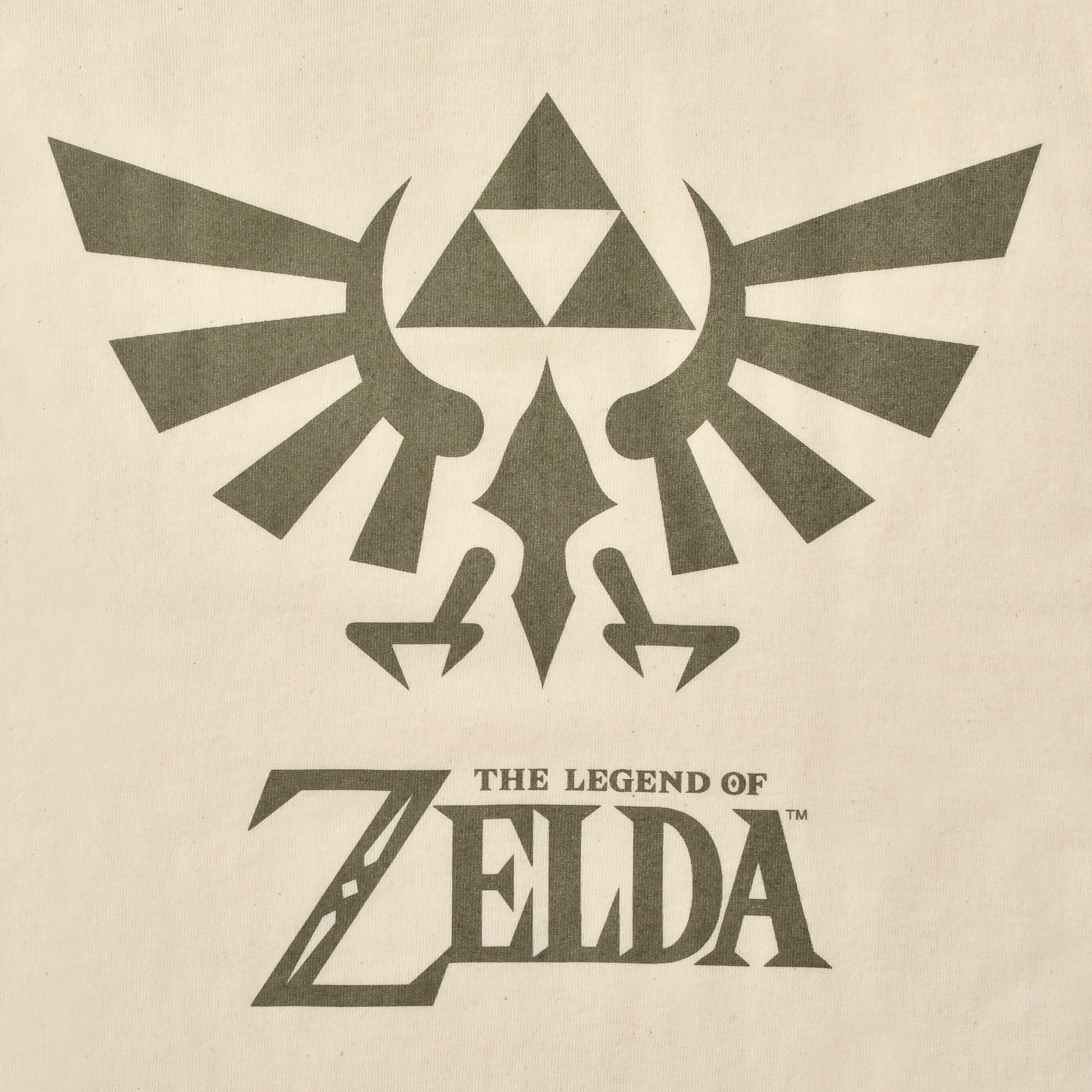 Zelda - T-shirt logo iconique beige