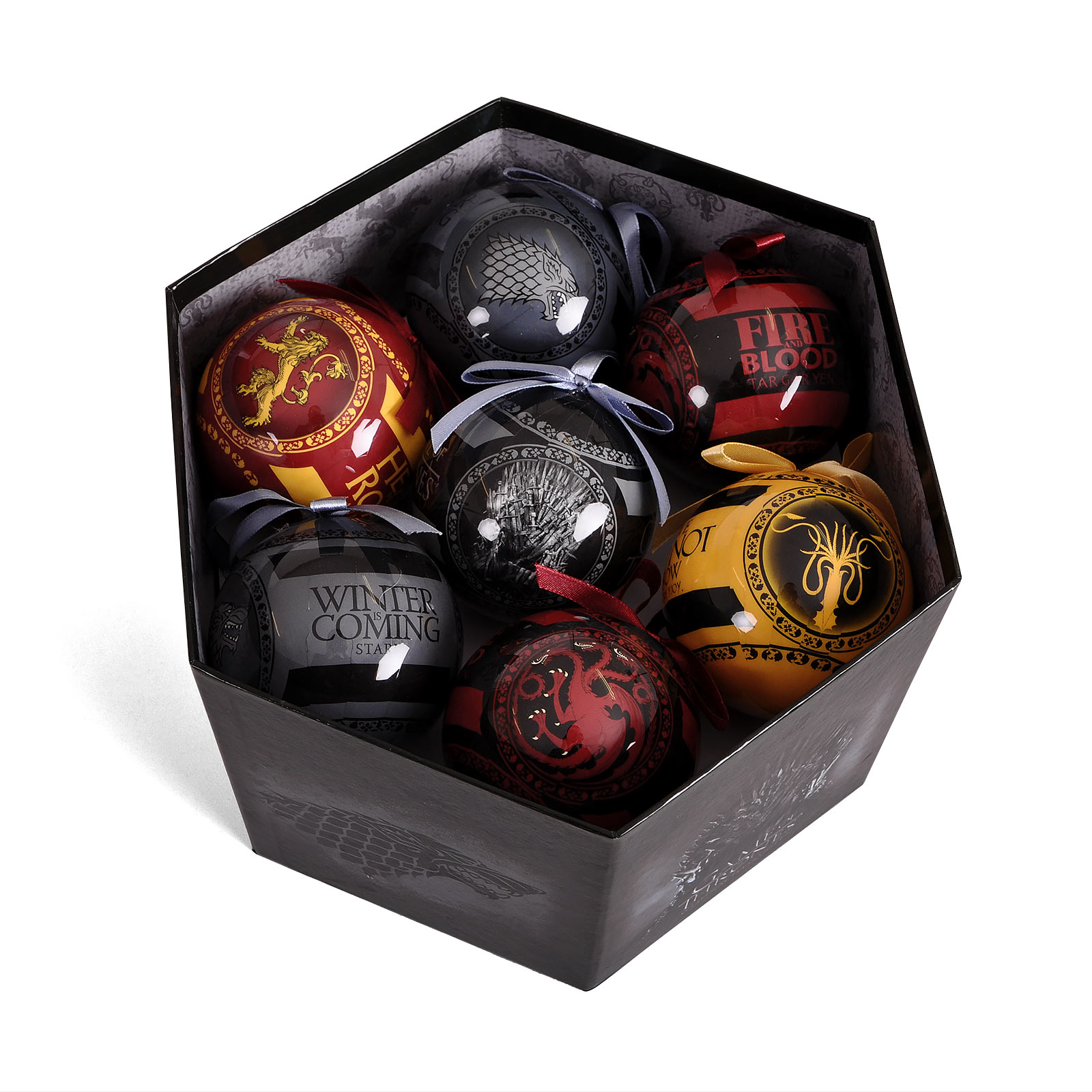 Game of Thrones - Coat of Arms Christmas Tree Balls 14pcs