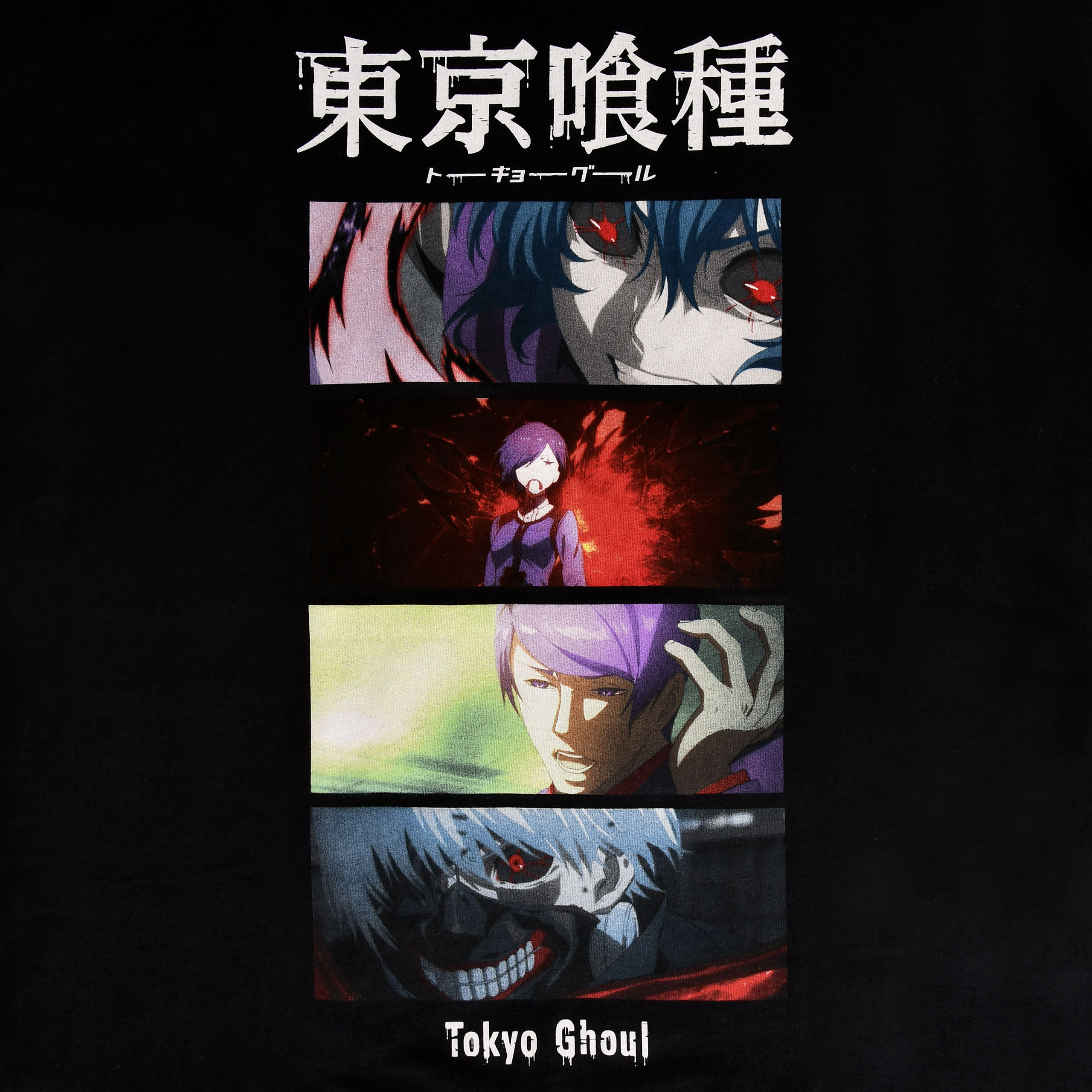 Tokyo Ghoul - Explosion of Evil T-Shirt zwart