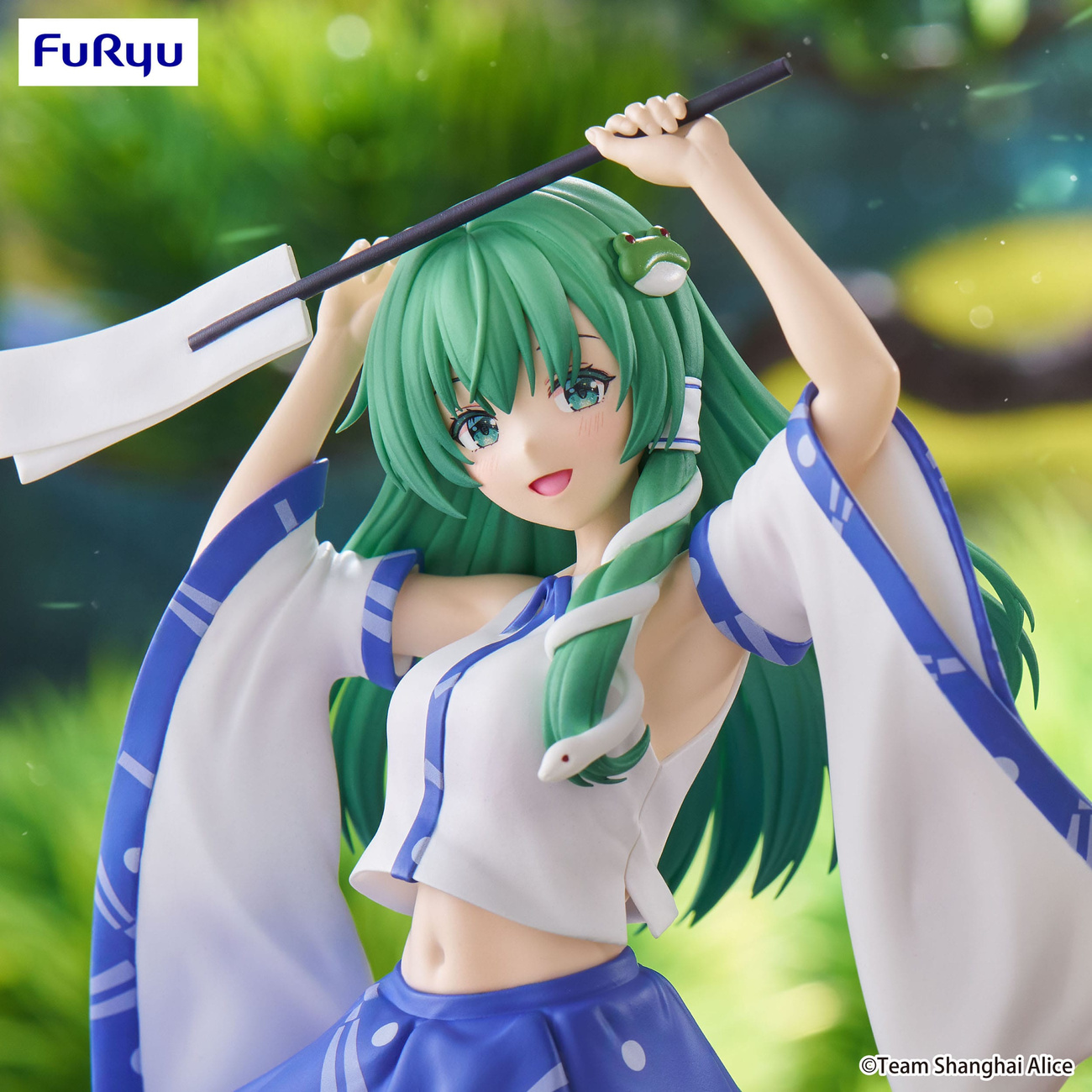 Touhou Project Noodle Stopper Statue PVC Sanae Kochiya 13 cm