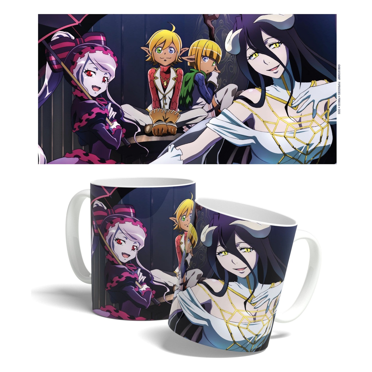 Overlord Mok Albedo, Aura, Mare & Shalltear 325 ml