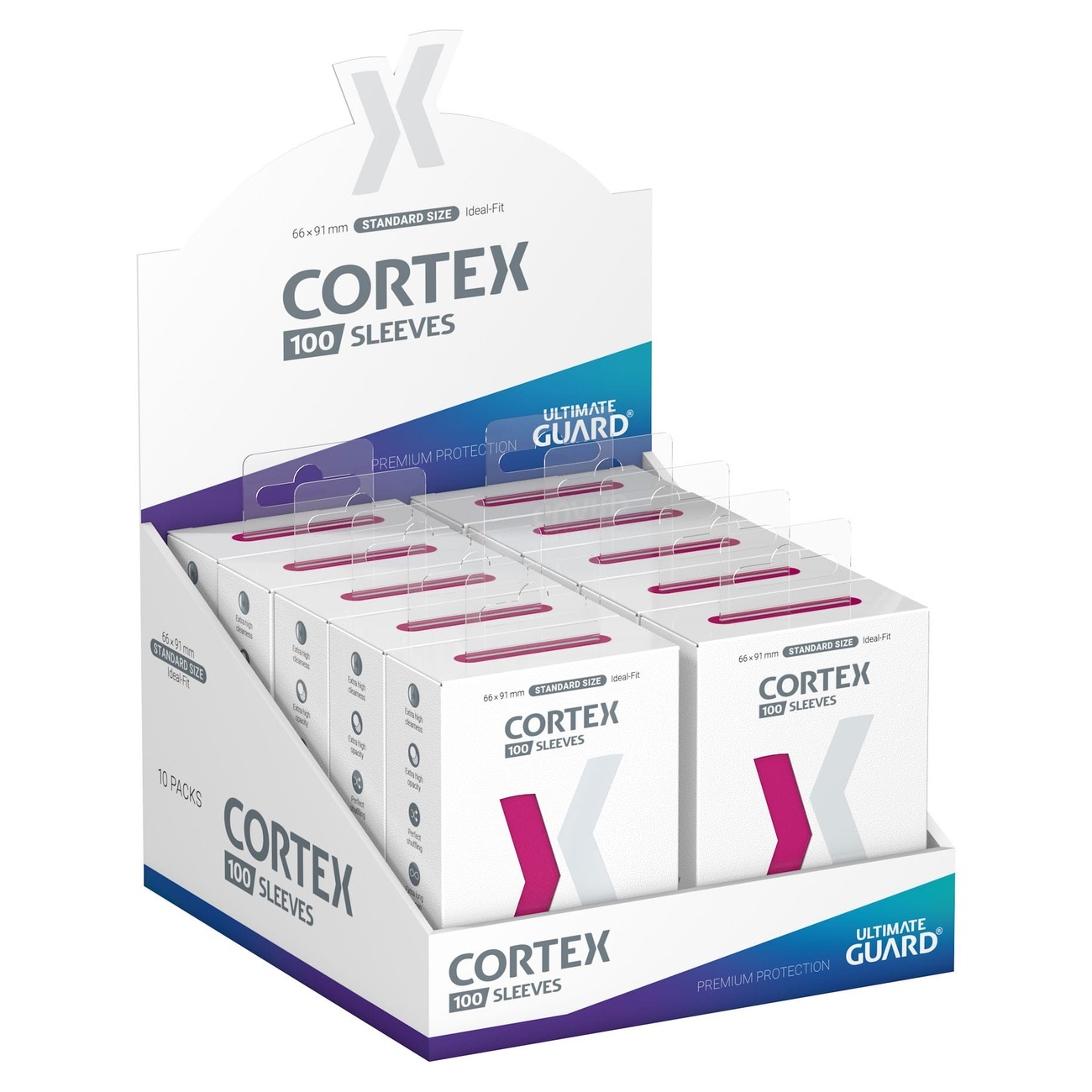 Ultimate Guard Cortex Sleeves Standaardformaat (100) - Roze