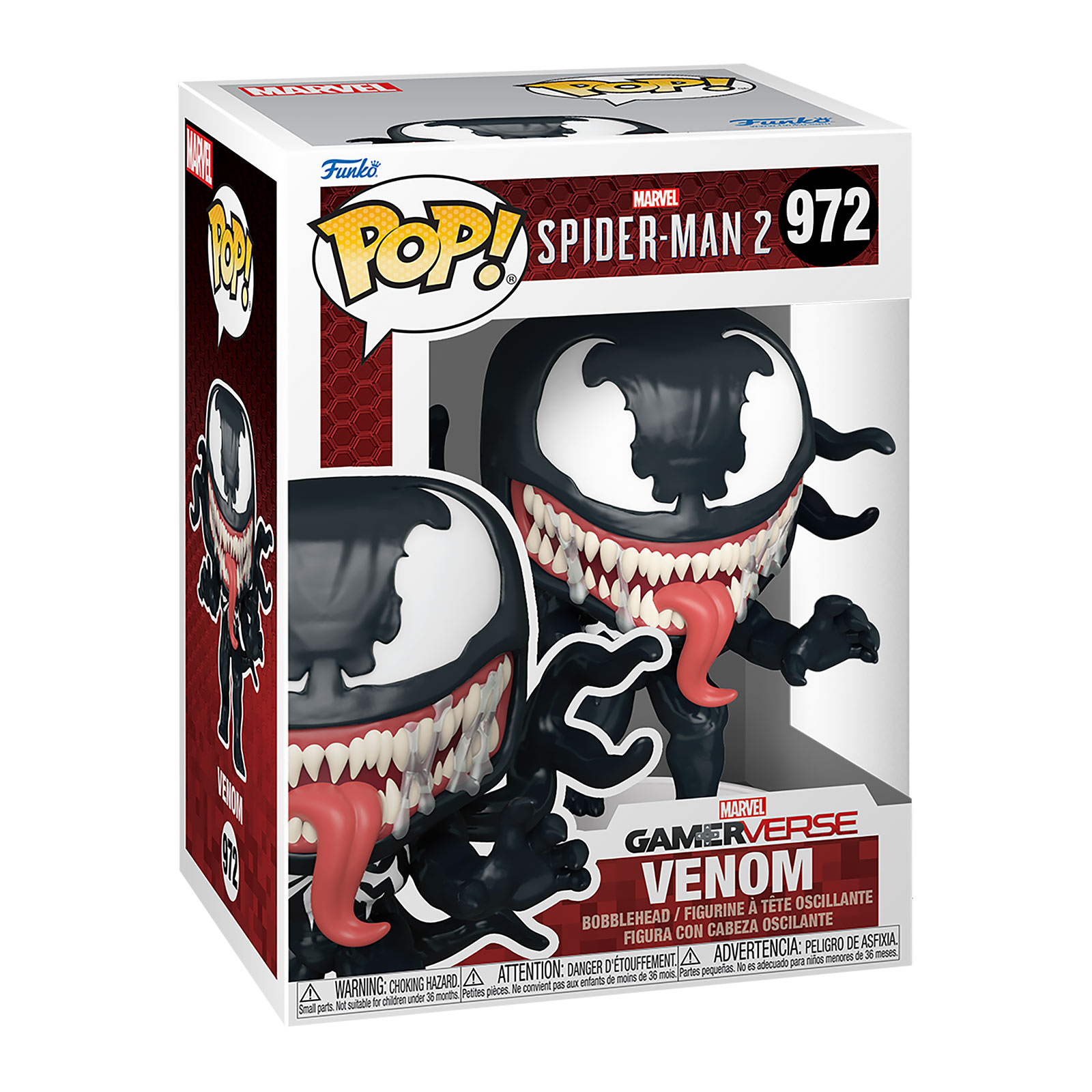 Spider-Man 2 - Venom Marvel Funko Pop Figurine à tête oscillante