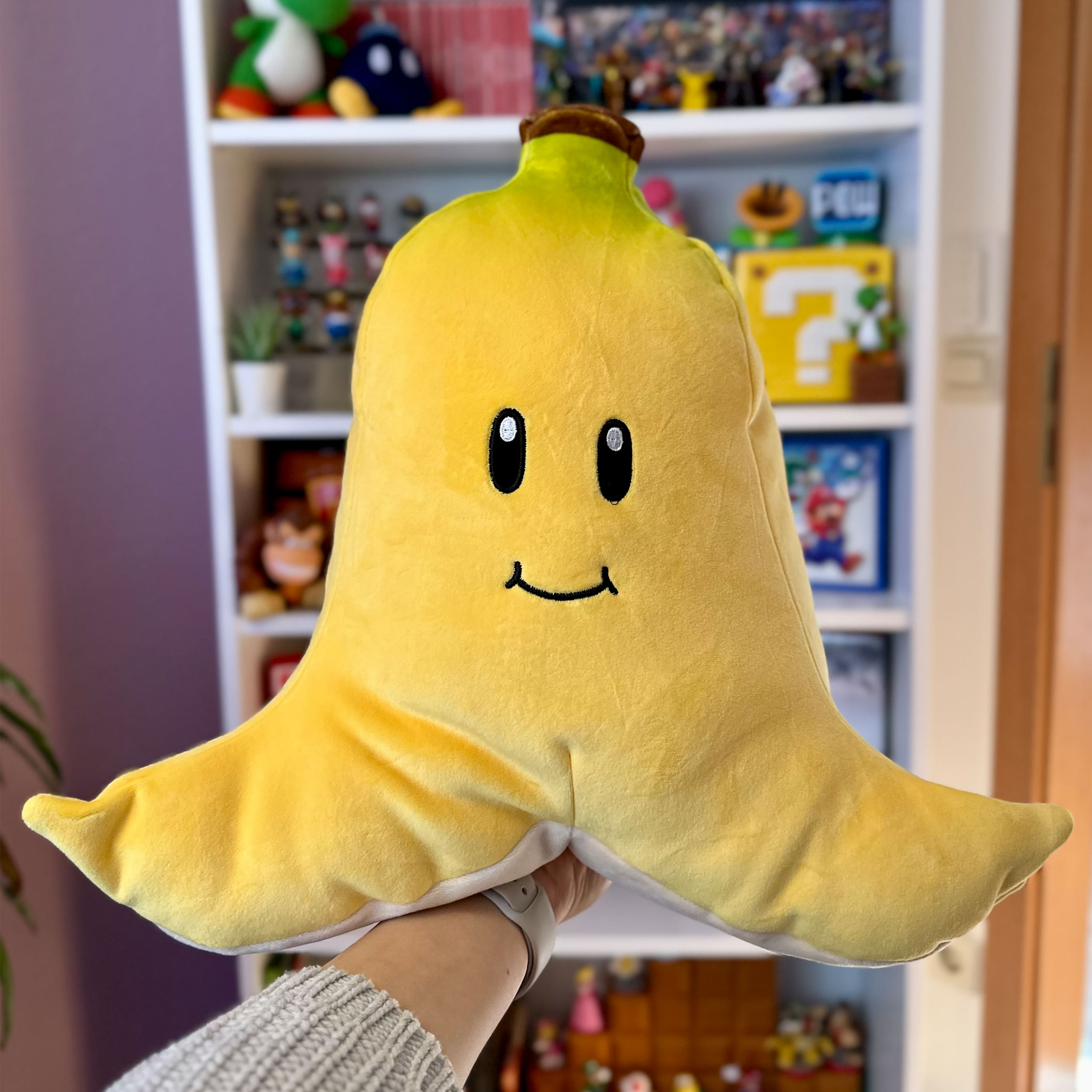 Super Mario - Banane Plüsch Figur XL