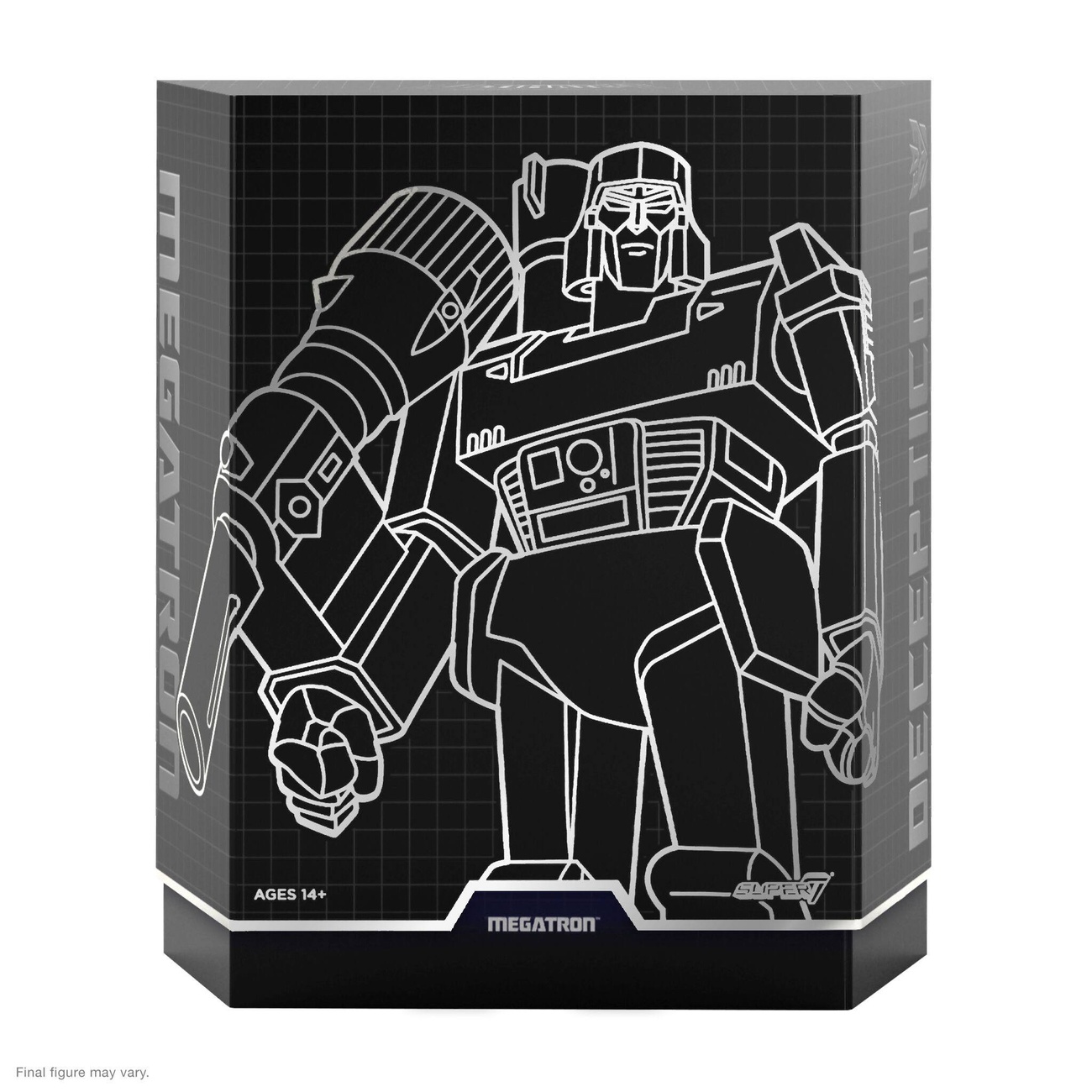 Transformers Ultimates action figure Megatron (cartone G1) 20 cm