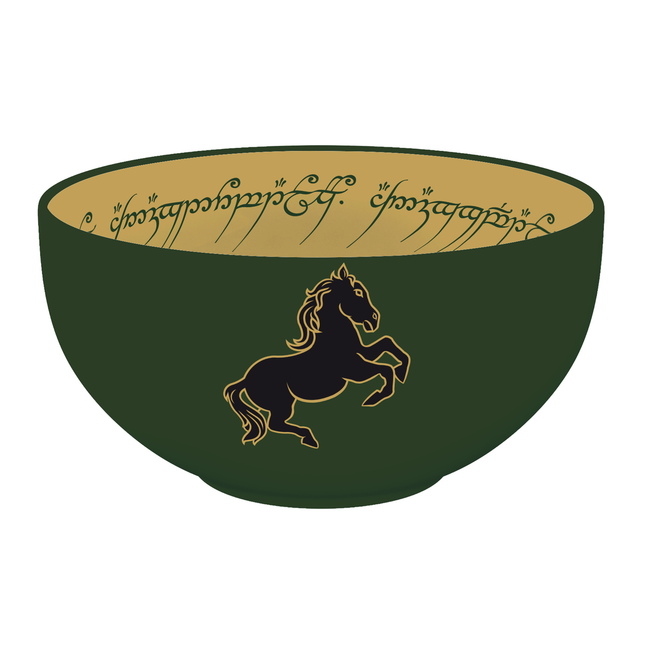Der Herr der Ringe - Zum Tänzelnden Pony Müslischale grün