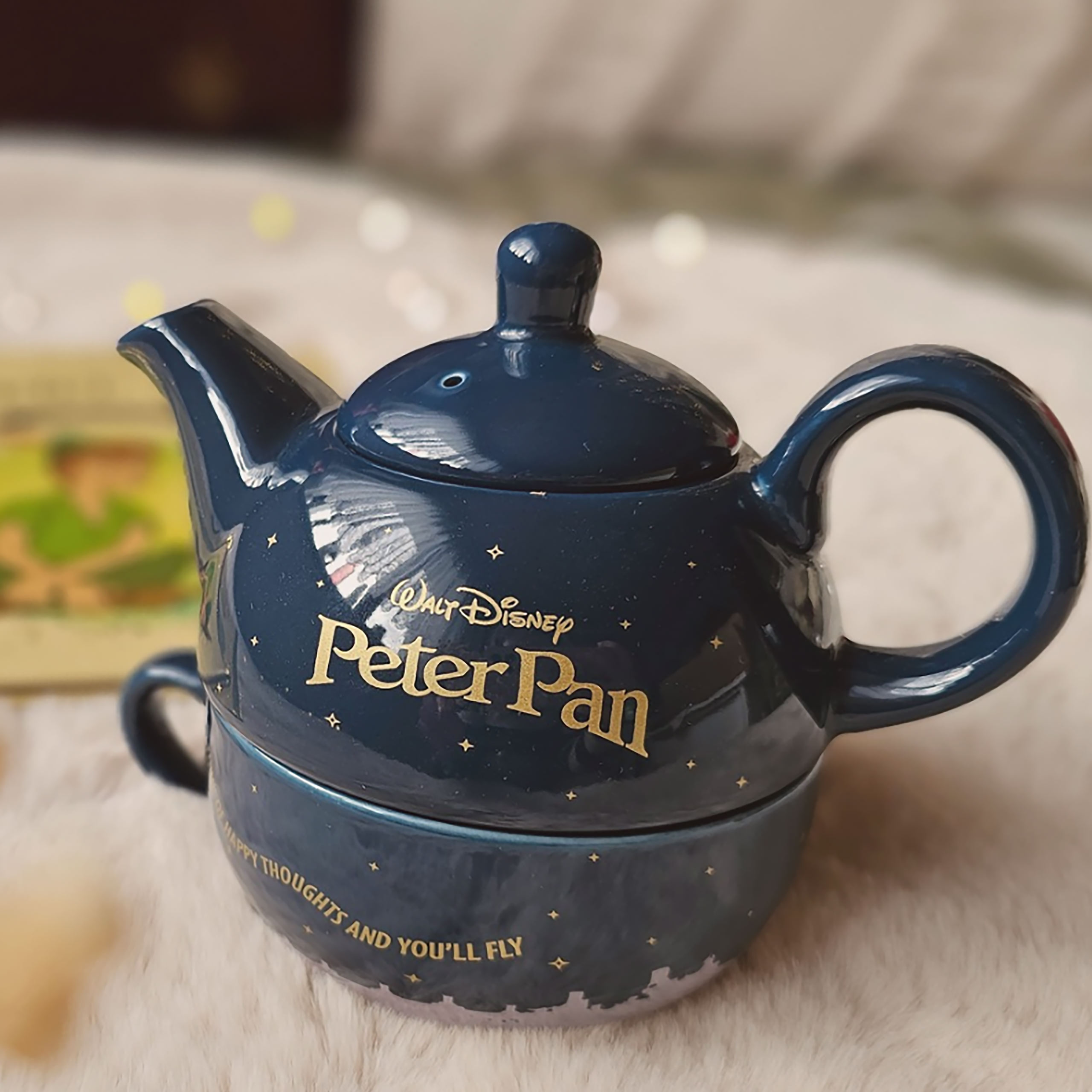 Peter Pan - Theepot met Kopje