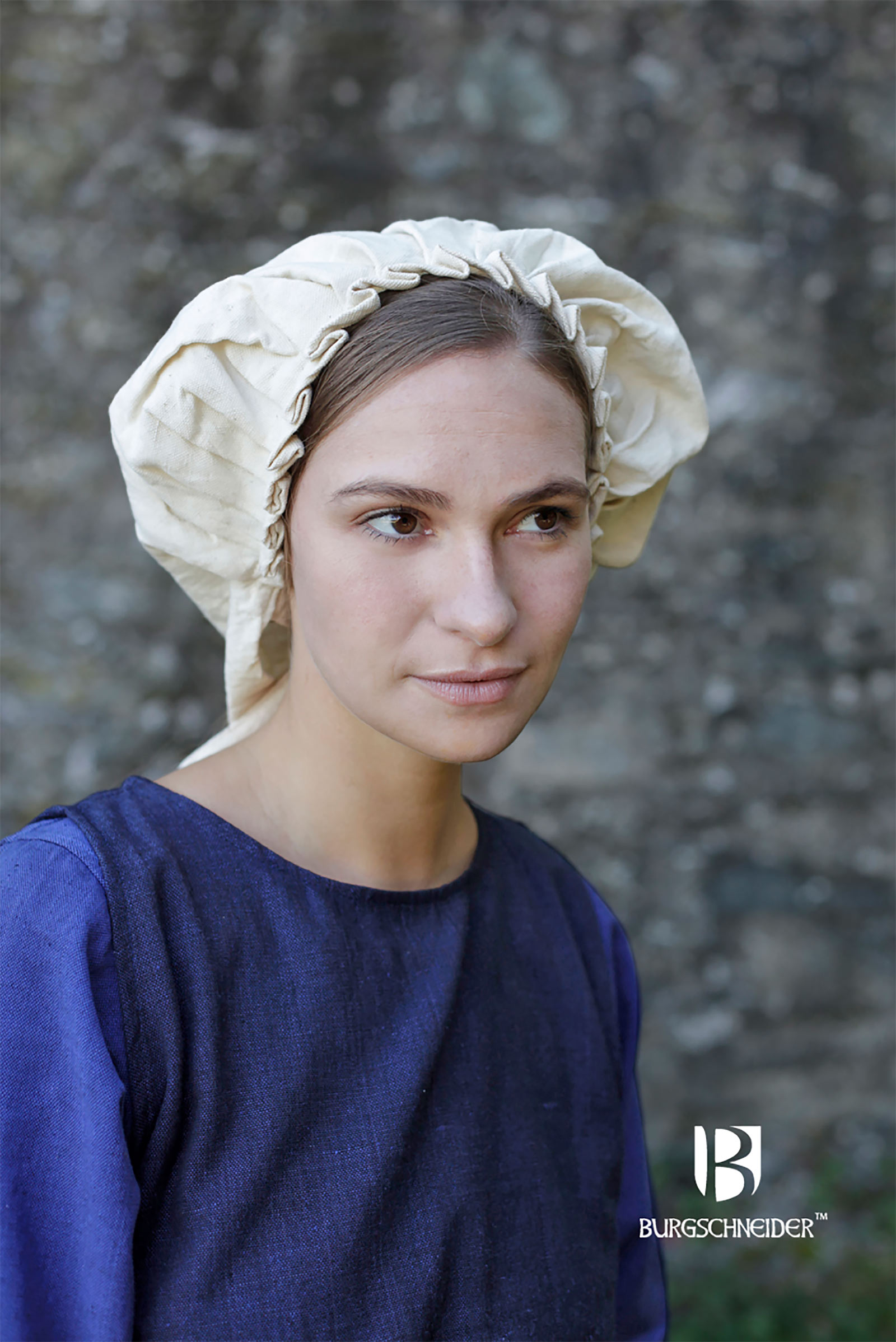 Medieval Bonnet Anna natural