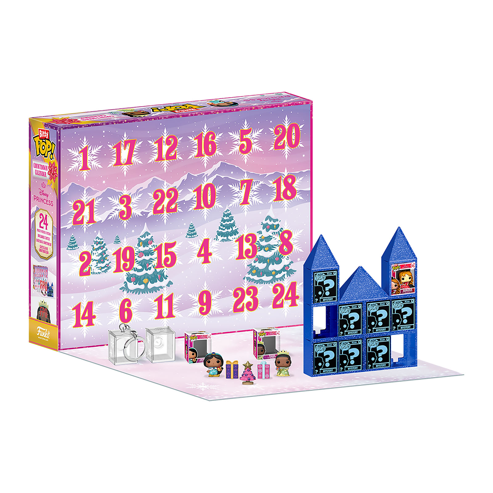 Disney Princess - Calendario dell'Avvento Bitty Pop Funko
