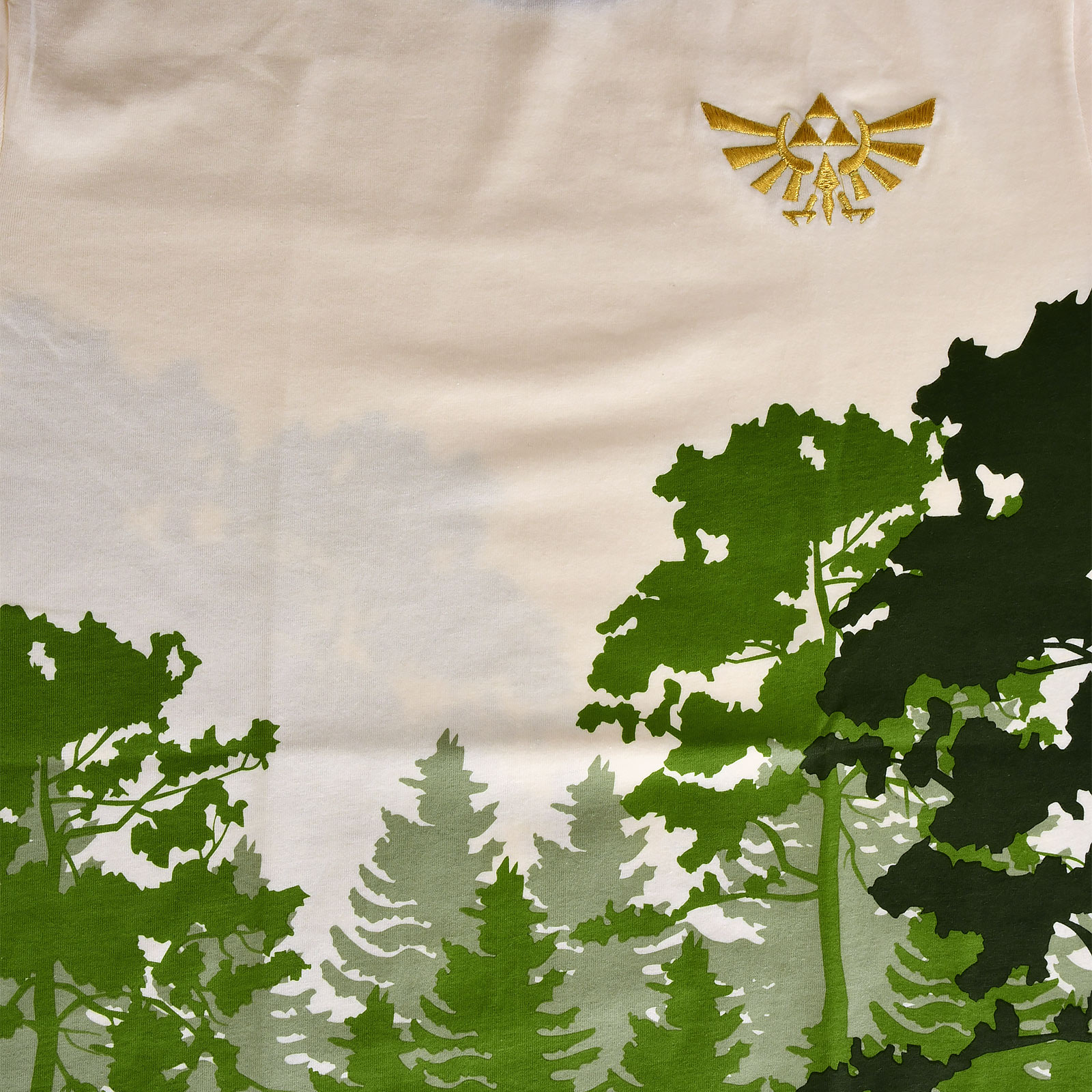 Zelda - T-shirt Hyrule Green Forest