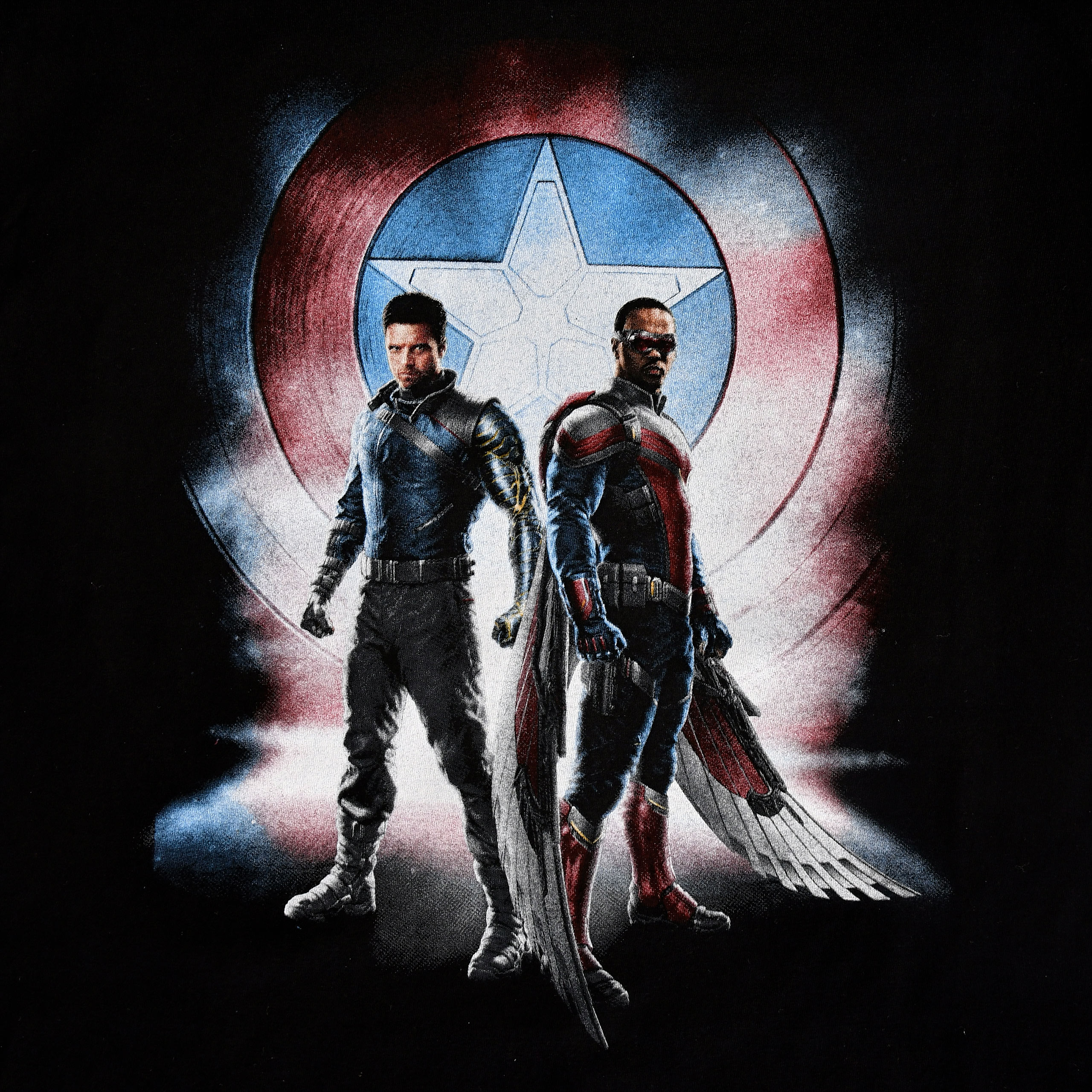 Marvel - The Falcon and the Winter Soldier T-Shirt schwarz