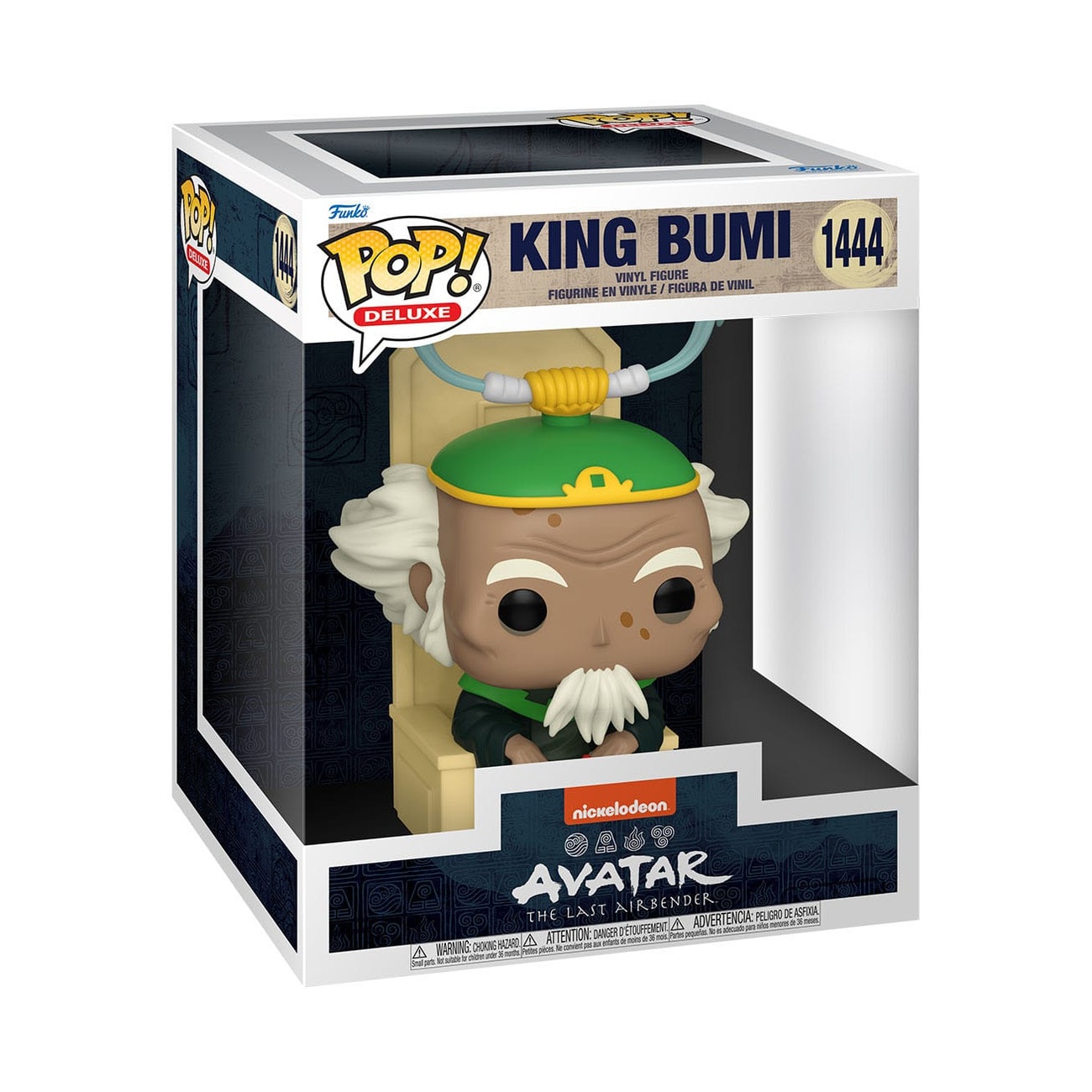 Avatar La leyenda de Aang figura POP! Deluxe de vinilo King Bumi 9 cm