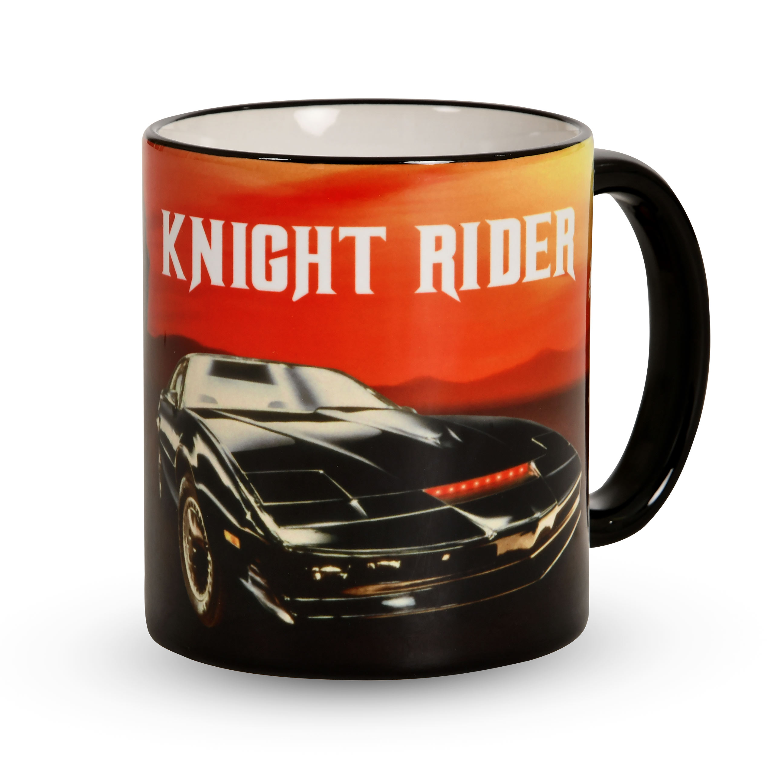 Tazza Elbenwald Knight Rider – K.I.T.T. E Michael – Stampa A Tutto Tondo – Ceramica 320 Ml – Lavabile In Lavastoviglie