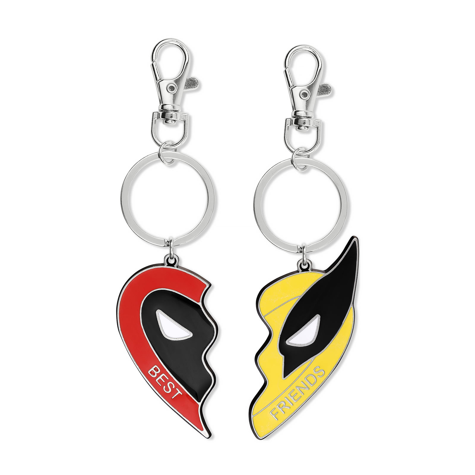 Deadpool and Wolverine - Best Friends Keychain Set (2 Pieces)