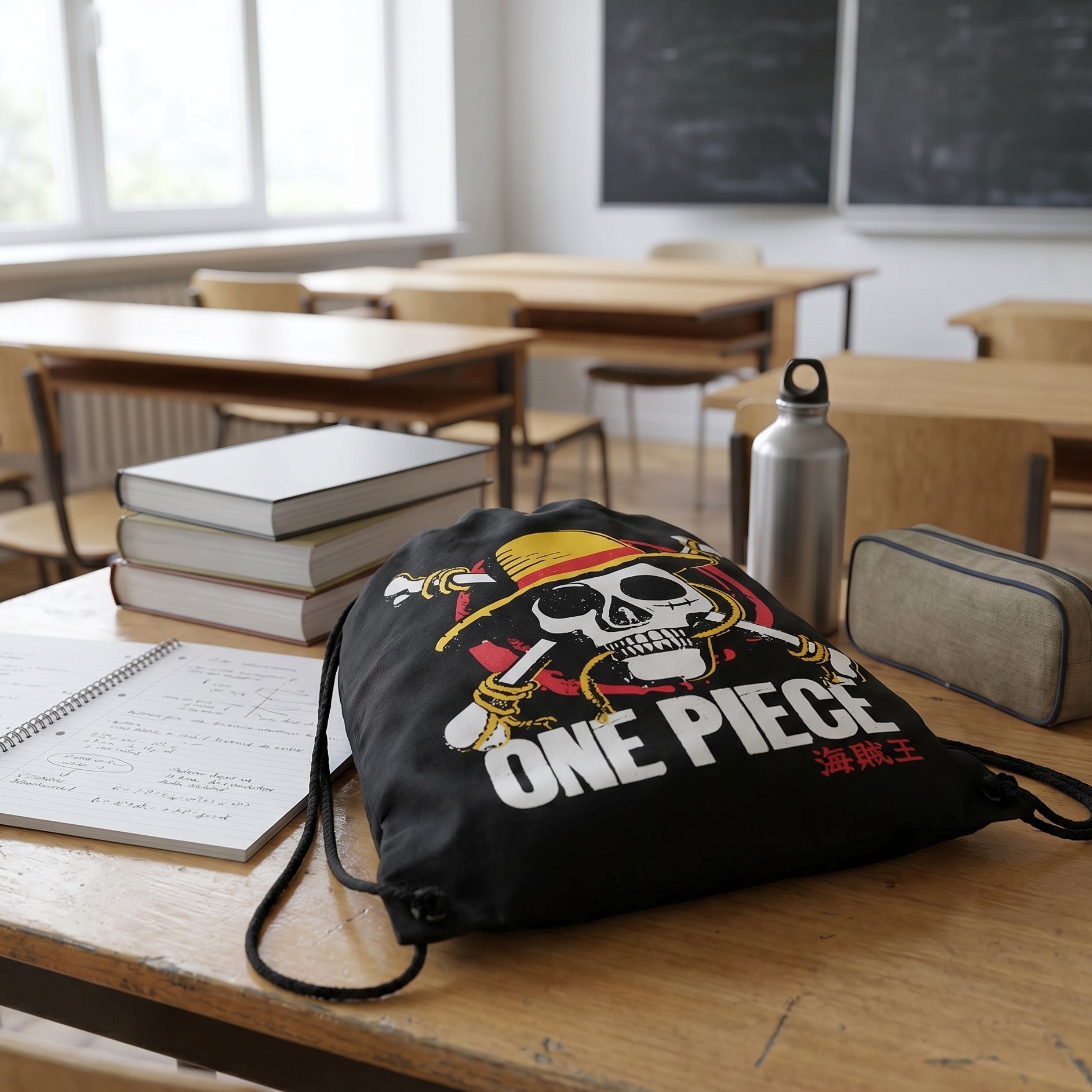 Torba sportowa Skull załogi Słomkowego Kapelusza - One Piece