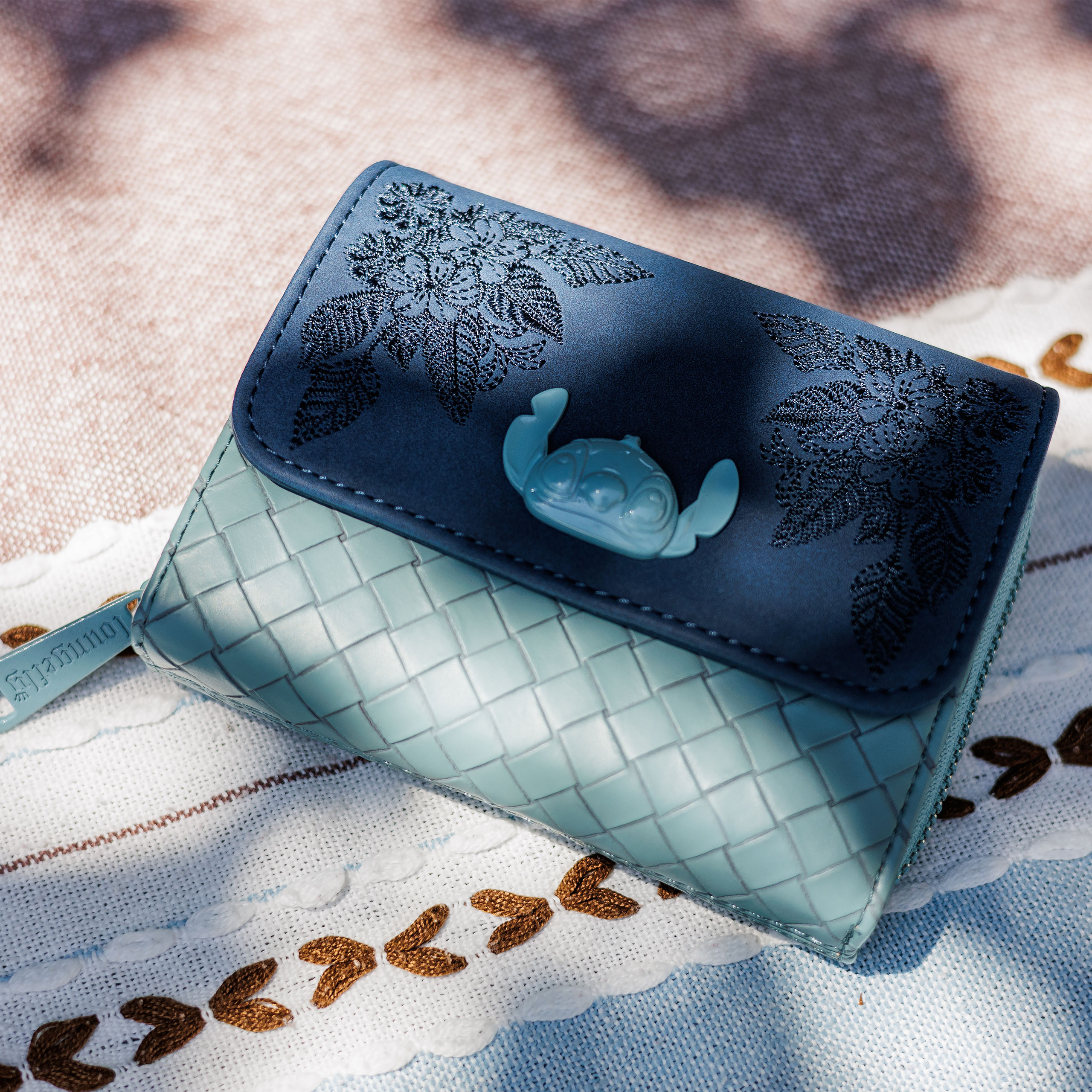 Stitch Bloemen Portemonnee - Lilo & Stitch