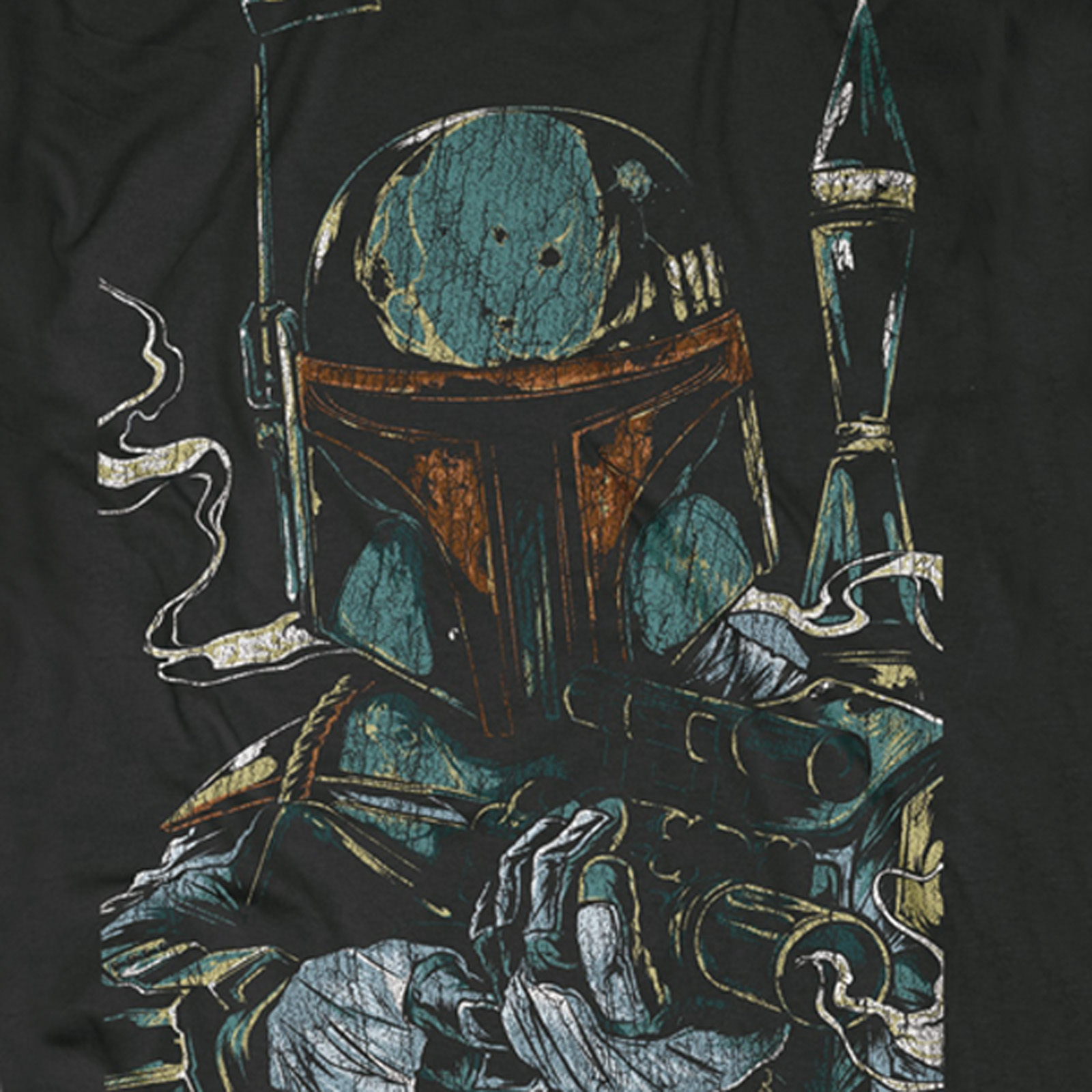 Star Wars - T-shirt vintage Boba Fett