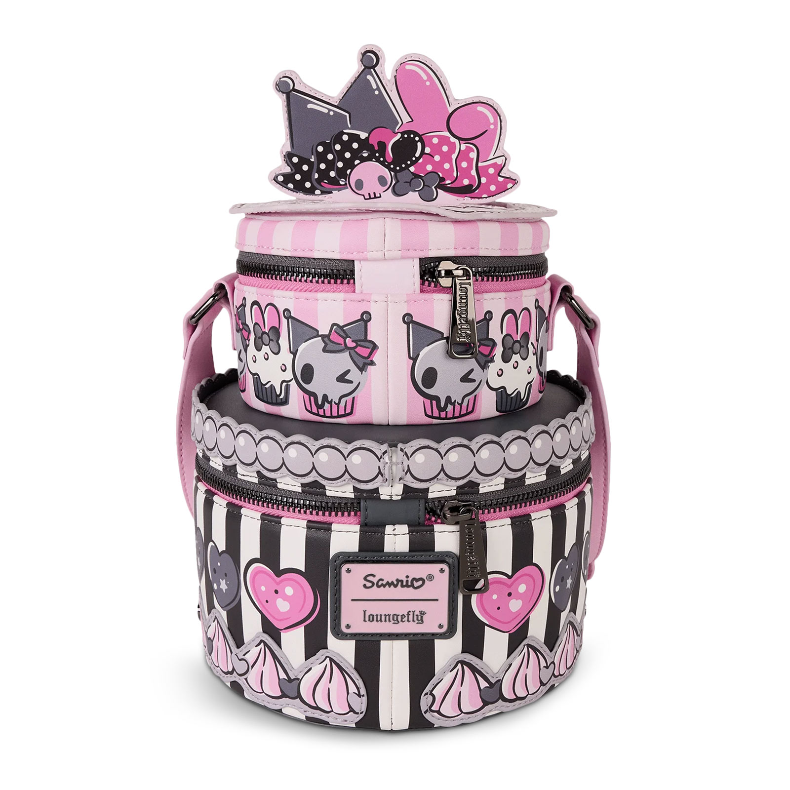 Sanrio - Sac bandoulière My Melody et Kuromi
