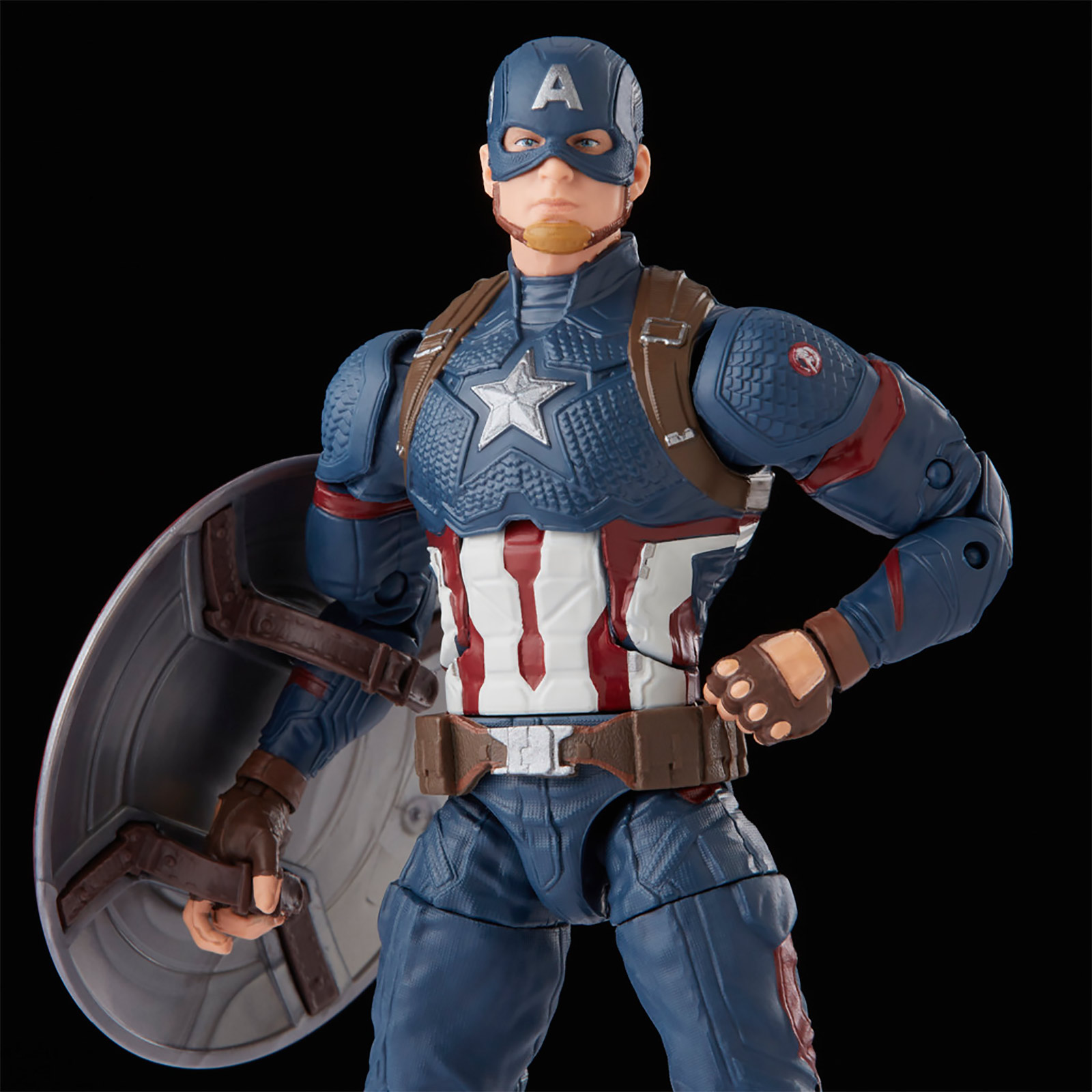 Captain America - Ensemble de figurines d'action Sam Wilson & Steve Rogers
