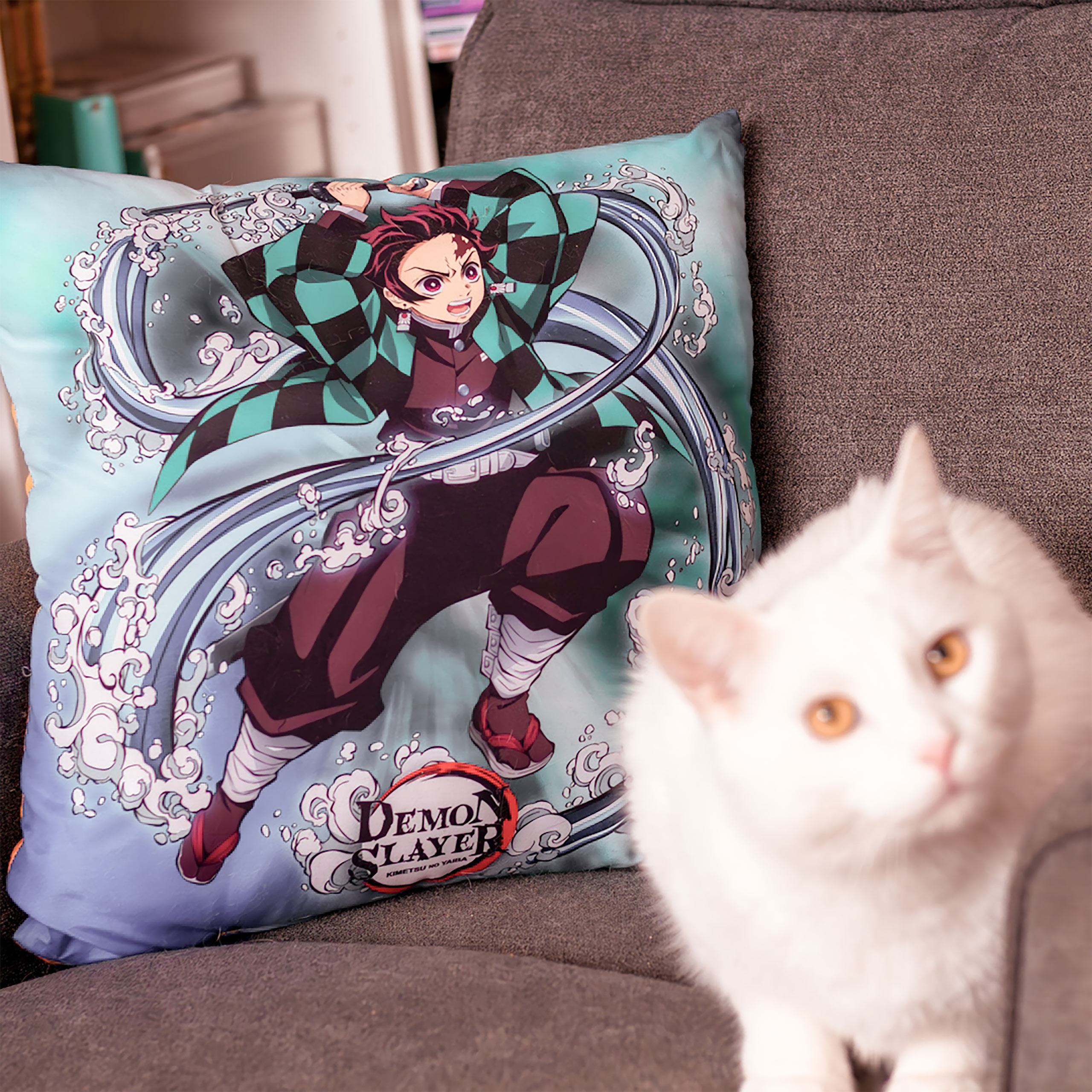 Demon Slayer - Tanjiro Kamado and Kyojuro Rengoku Pillow