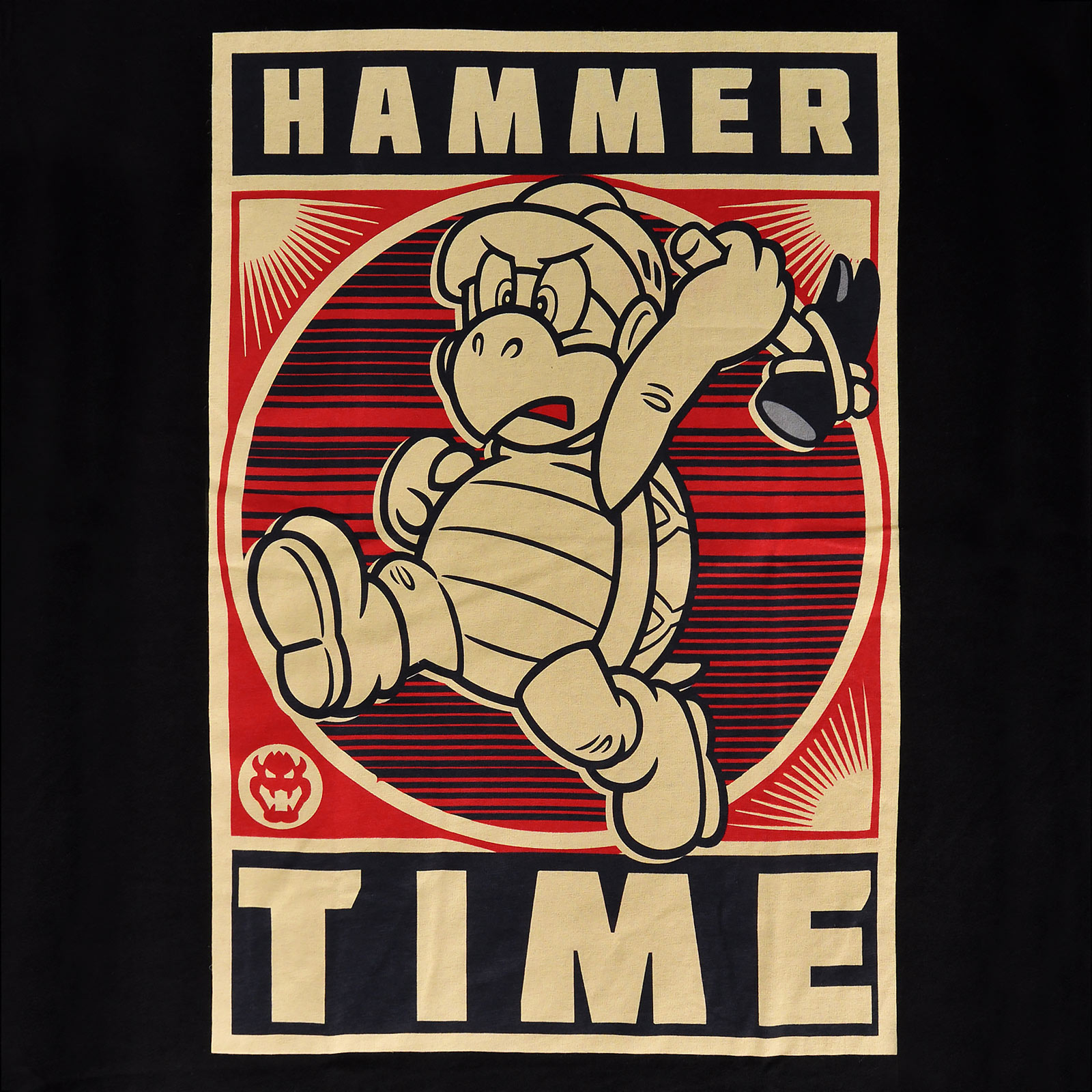 Super Mario - T-shirt Hammertime Noir