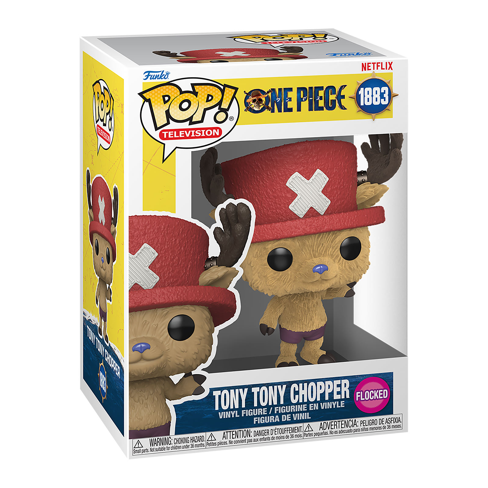 One Piece Netflix - Chopper (Flocked) figura Funko Pop