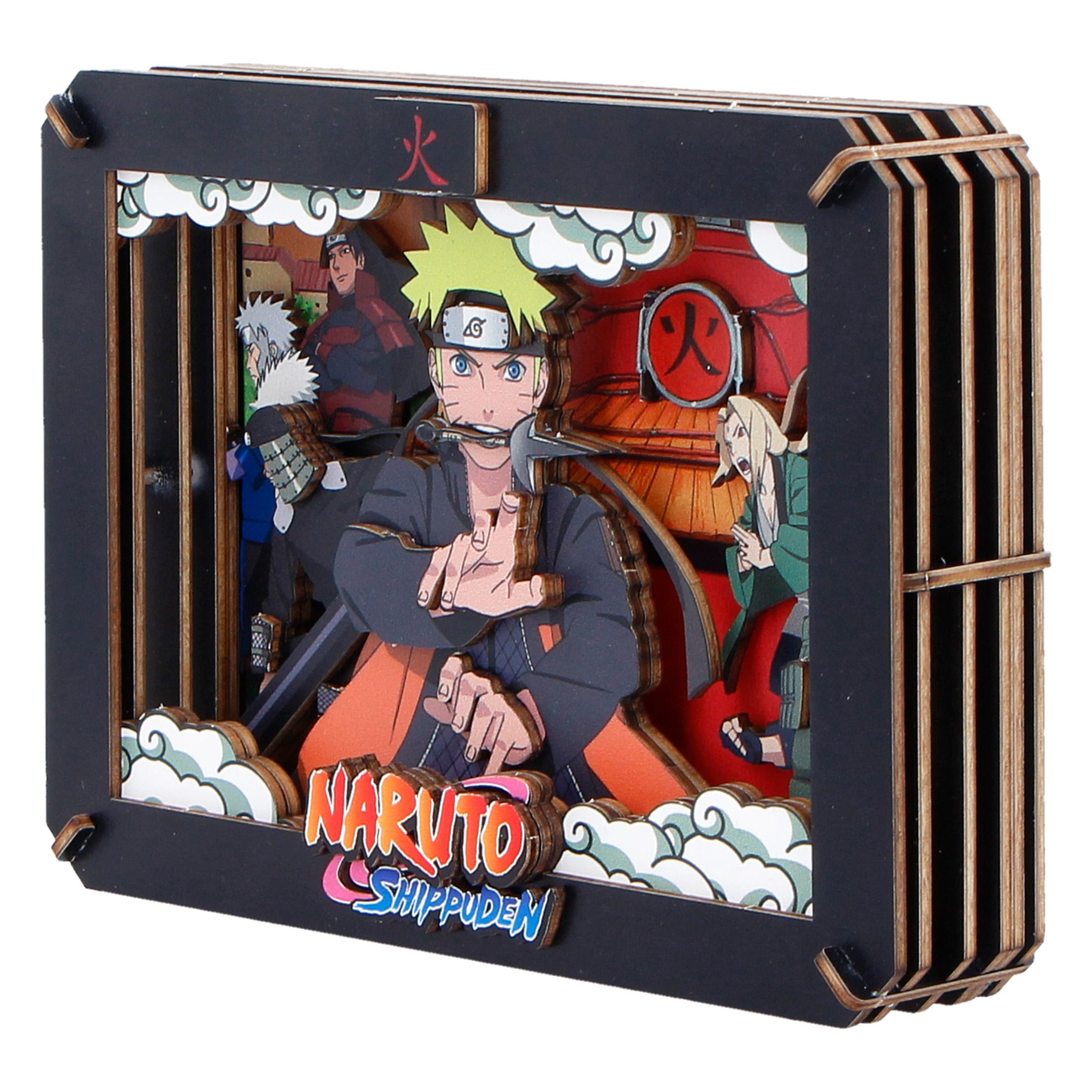 Naruto - Hokage Wooden Theatre marco 3D
