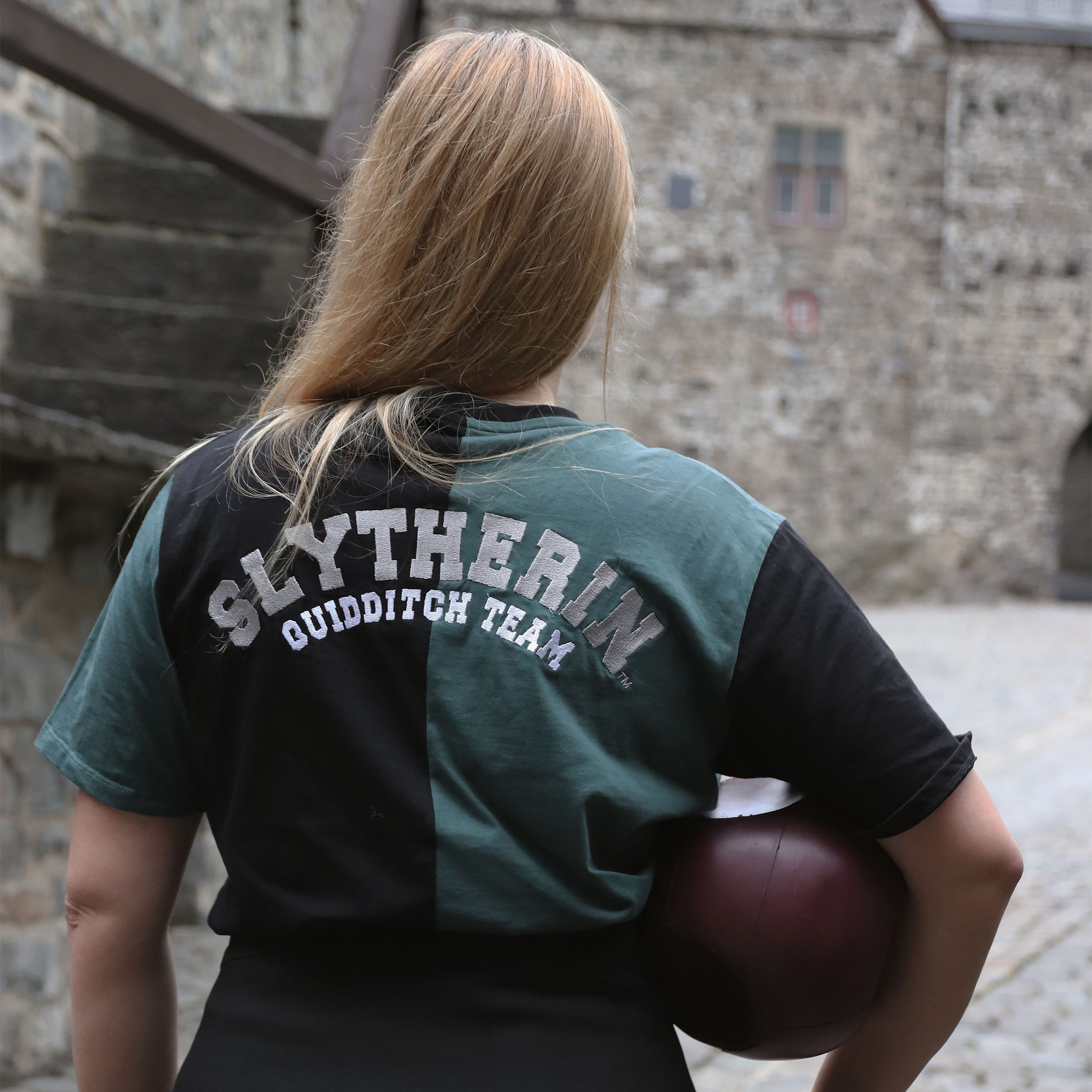 Harry Potter - Slytherin Toernooi T-Shirt groen-zwart