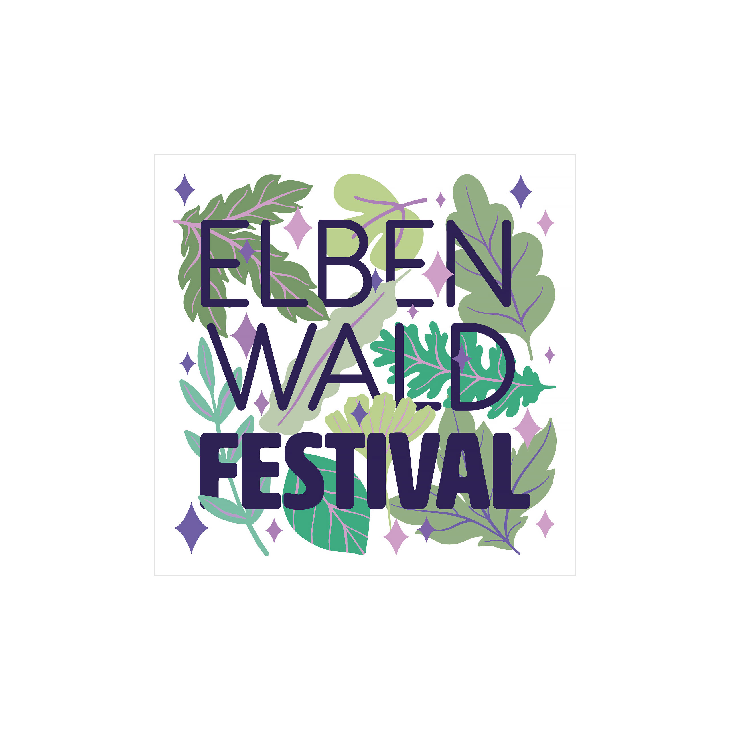 Elbenwald Festival - Magischer Wald Sticker