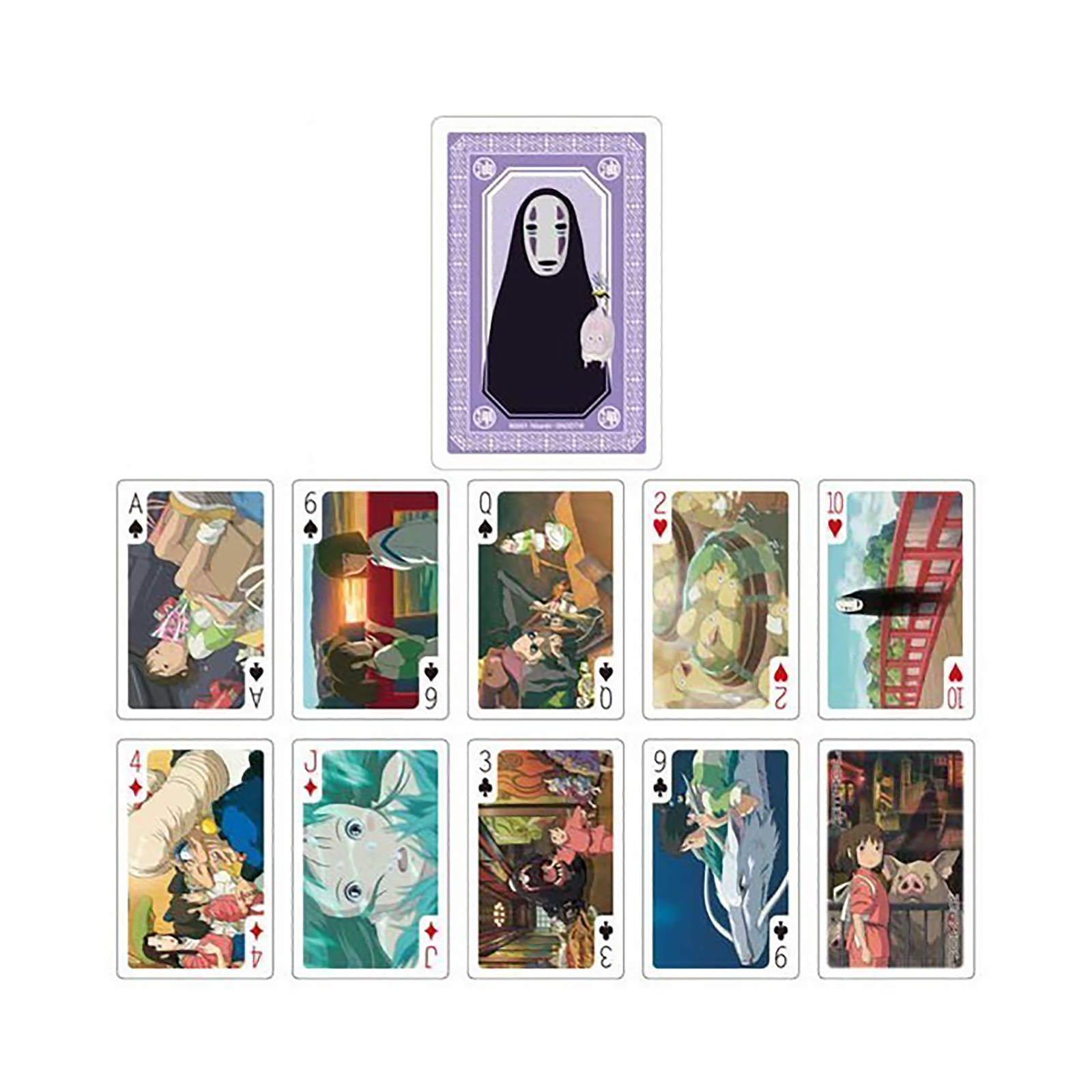 Chihiros Reise ins Zauberland - Spirited Away Spielkarten