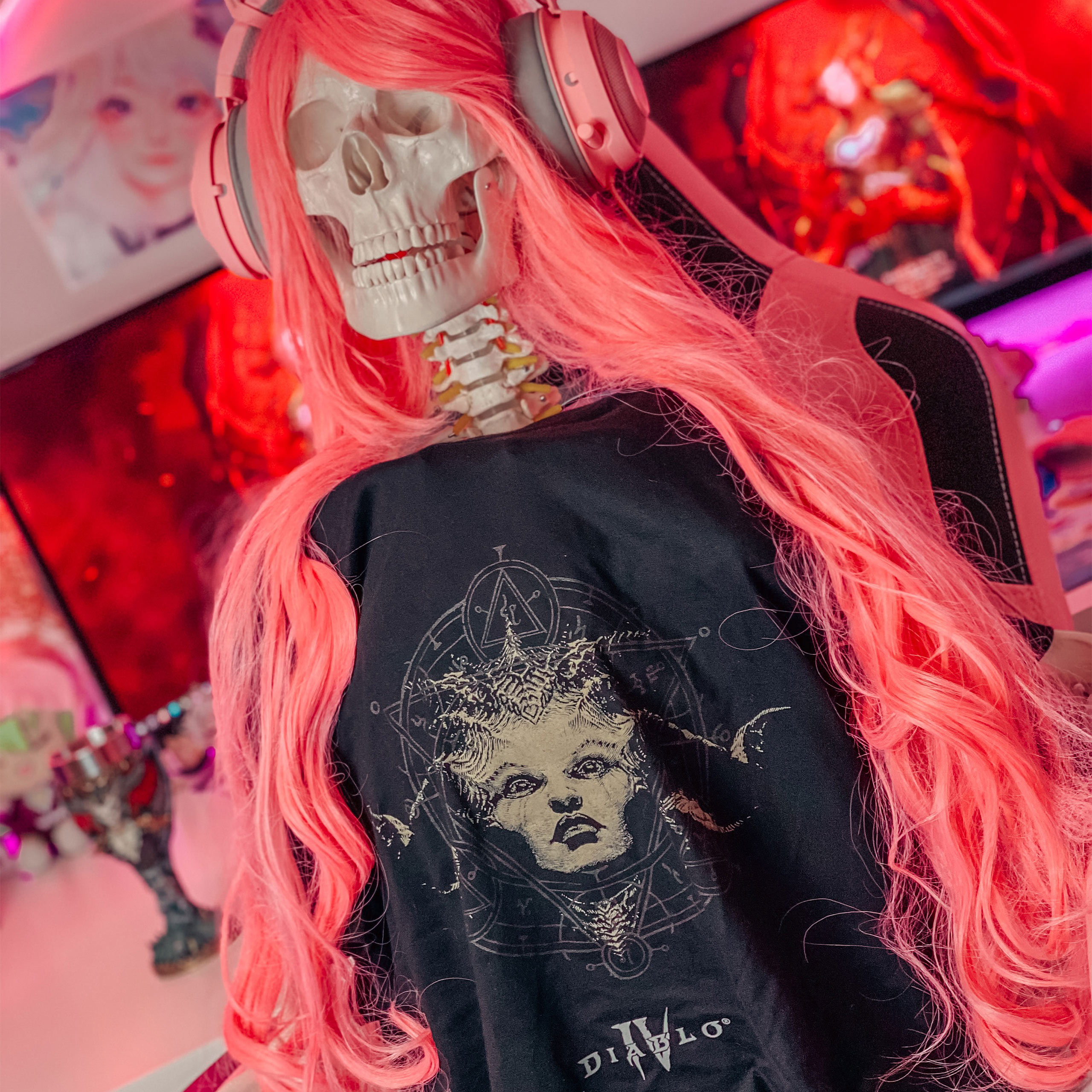 Diablo IV - T-shirt Queen of the Damned noir