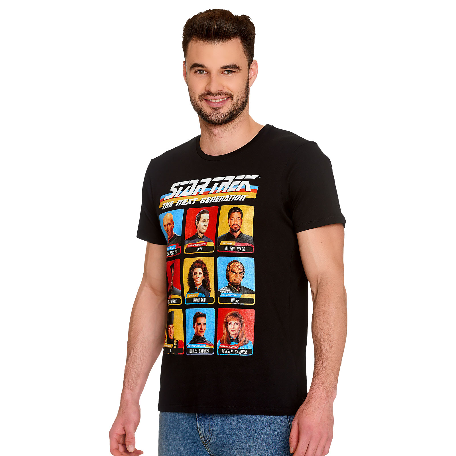 Star Trek - The Next Generation T-Shirt zwart