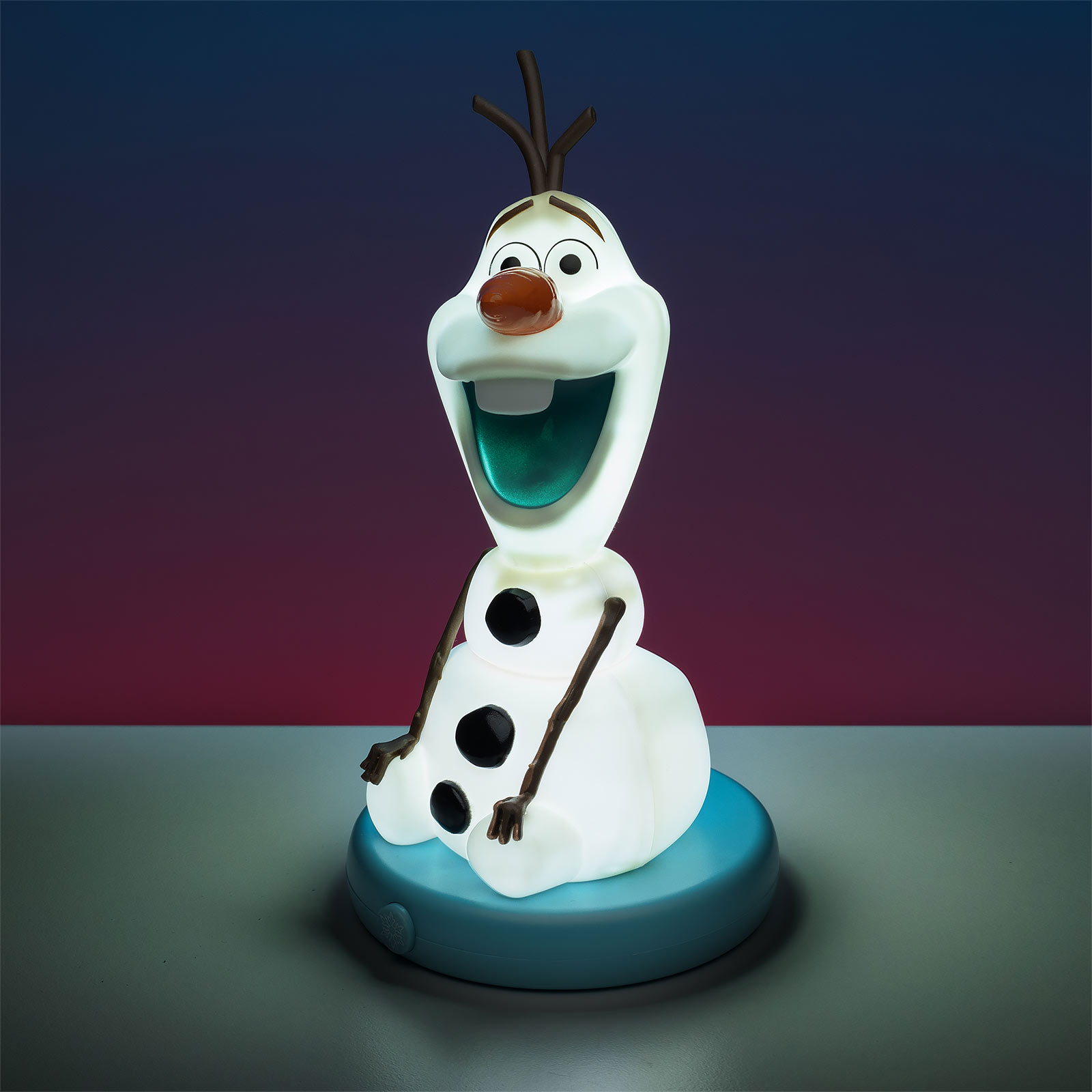 Frozen - Lampe de table 3D Olaf 19 cm