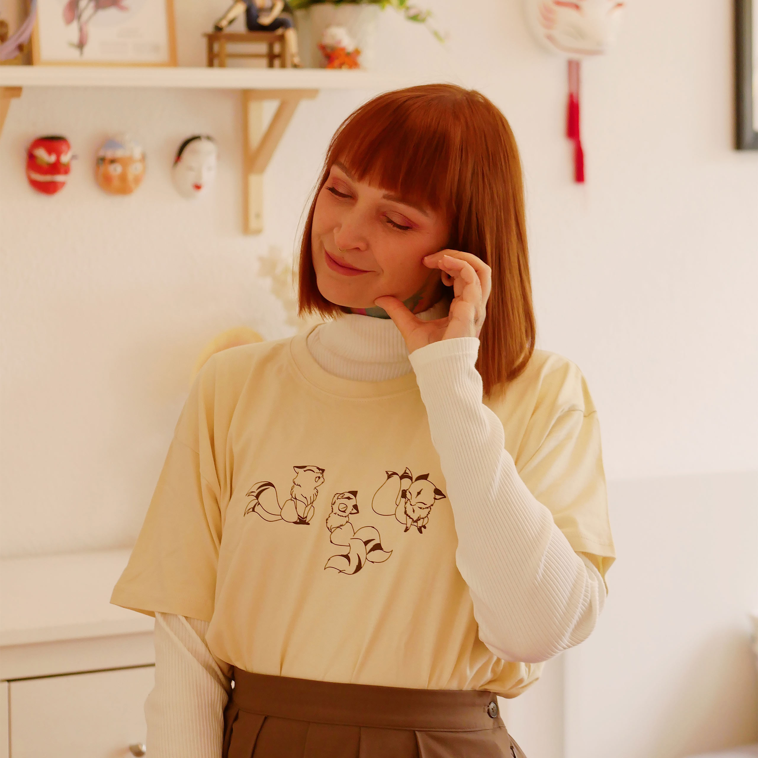 T-shirt Kirara pour les fans d'Inu Yasha