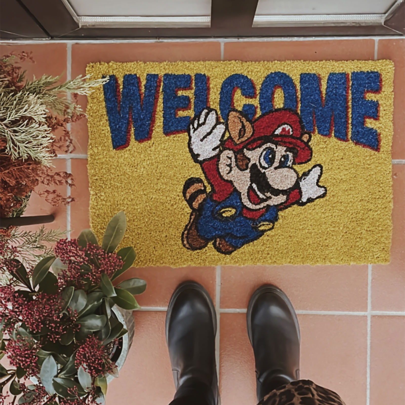 Super Mario - Welcome Doormat