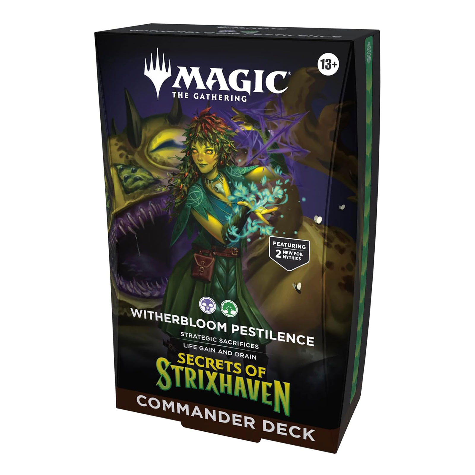 Secret of Strixhaven Witherbloom Pestilence Deck Commander Version anglaise - Magic The Gathering
