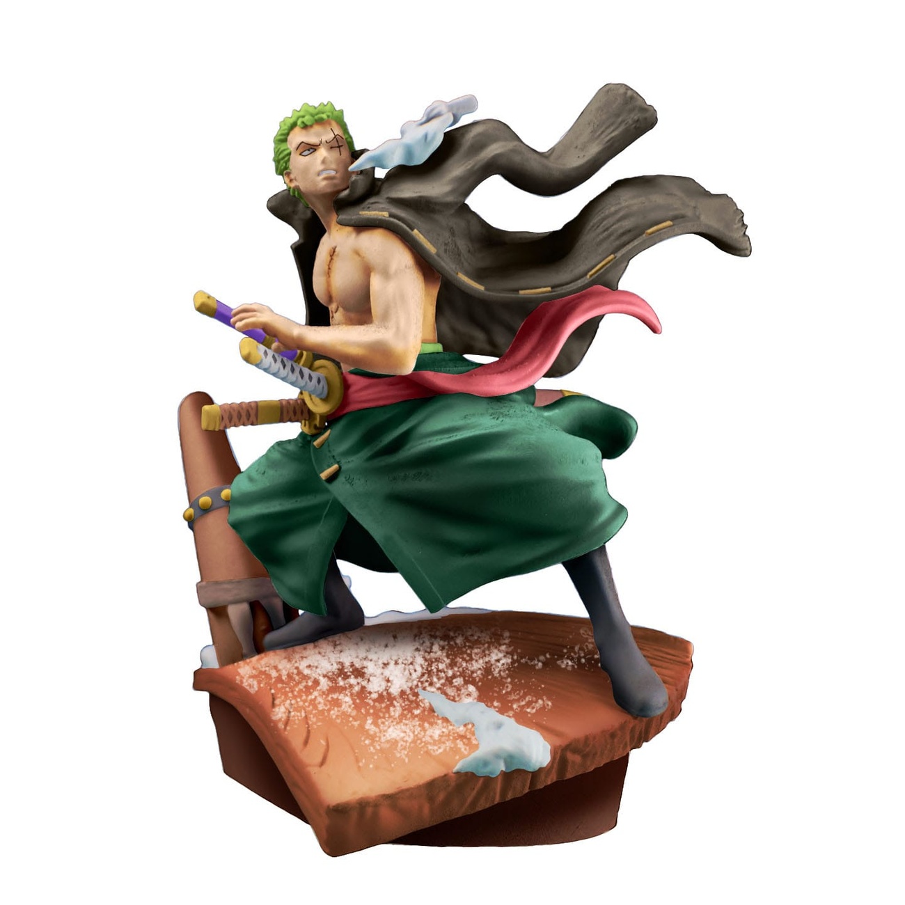 One Piece Petitrama Mini figura PVC Logbox Re Birth Egghead Set 9 cm