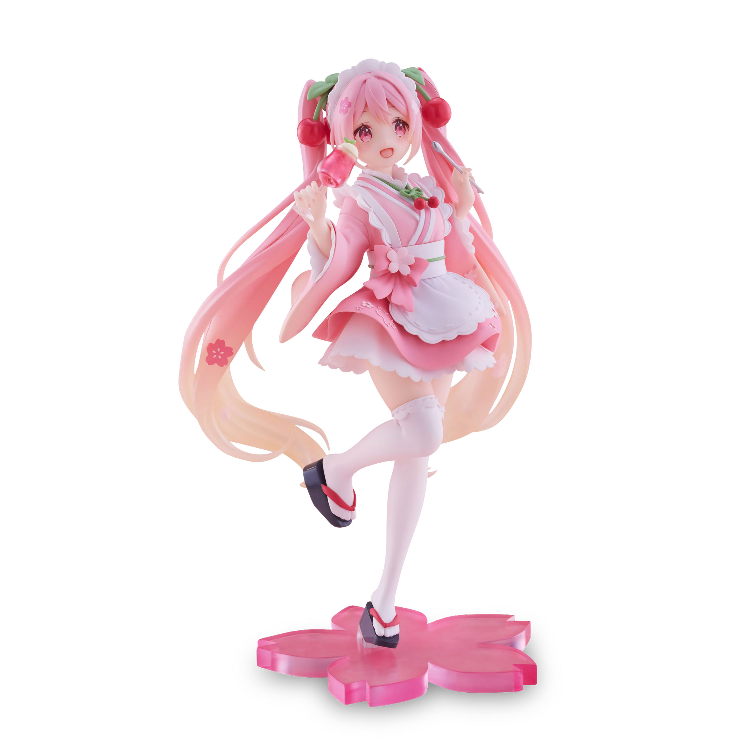 Hatsune Miku - Sakura Miku Figur Japanese Cafe Version