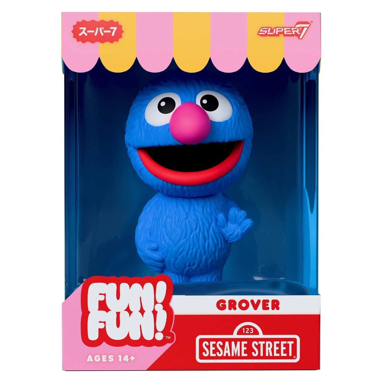 Sesame Street Fun! Fun! Wave 01 - Grover 18 cm