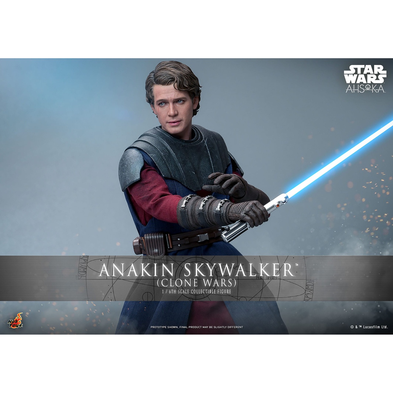 Star Wars: The Clone Wars Action figure 1/6 Anakin Skywalker 31 cm