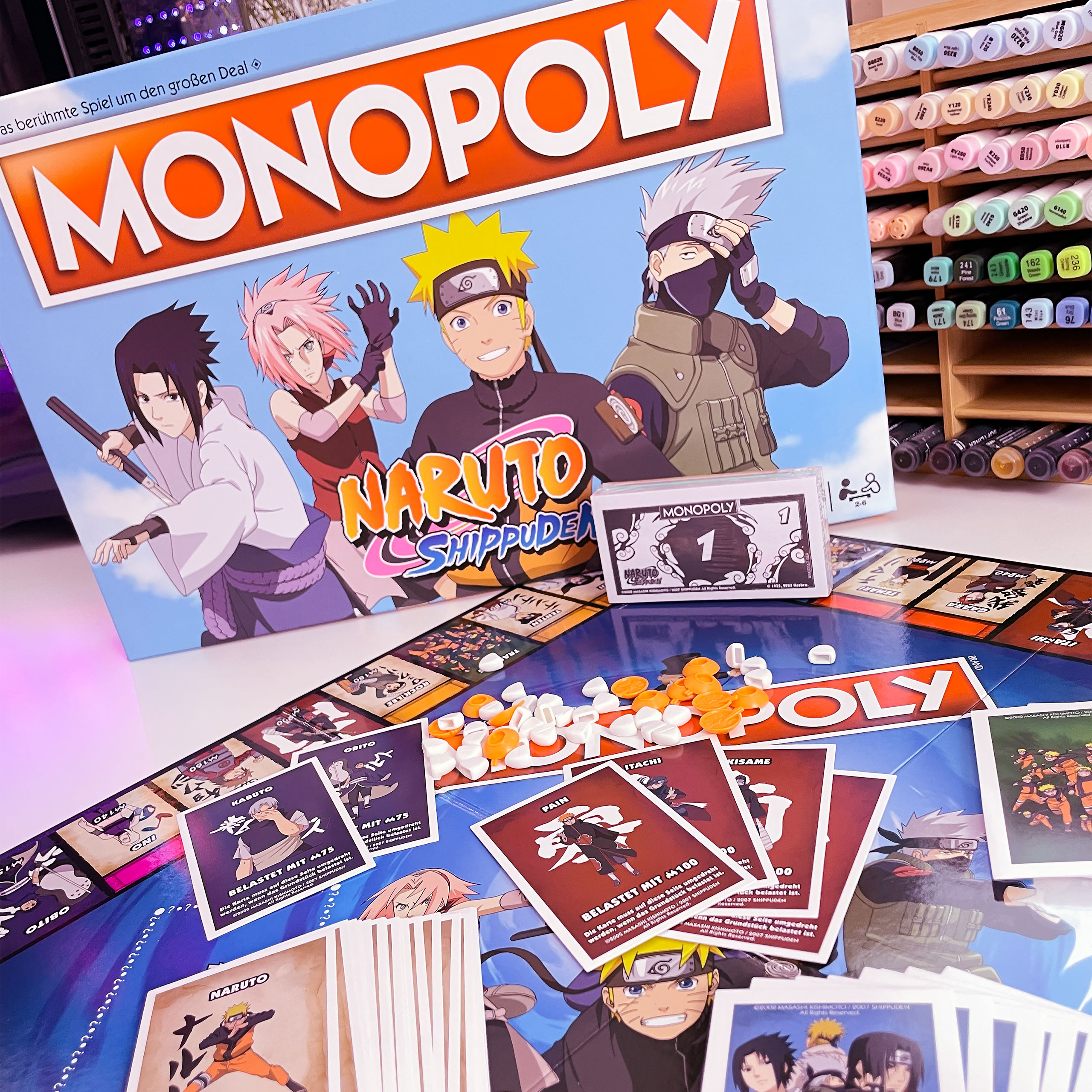 Naruto Shippuden - Crew Monopoly